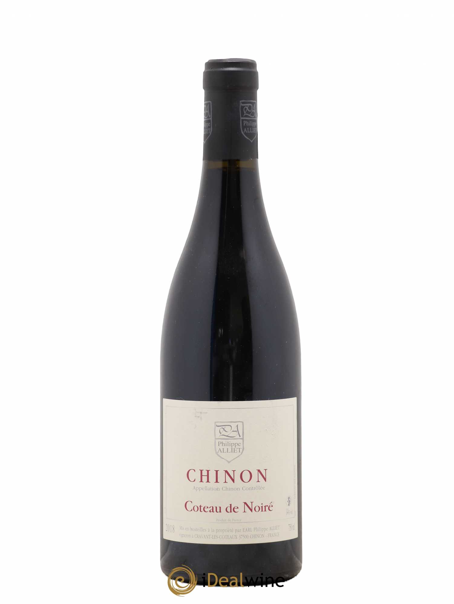Chinon Coteau de Noiré Philippe Alliet 2018 - Lot de 1 bouteille - 0