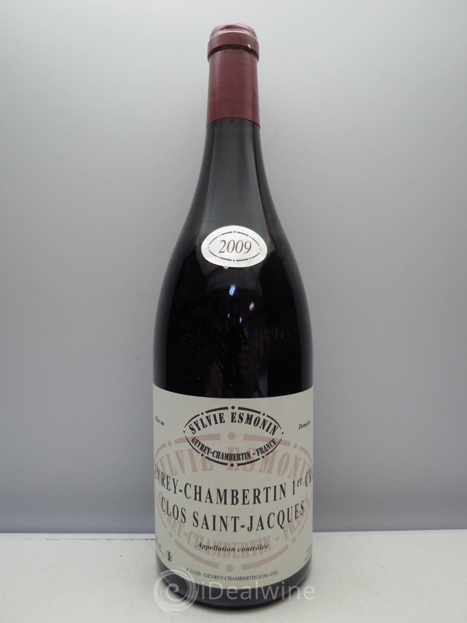 Gevrey-Chambertin 1er Cru Clos Saint Jacques Sylvie Esmonin 2009 - Lot de 1 magnum - 0