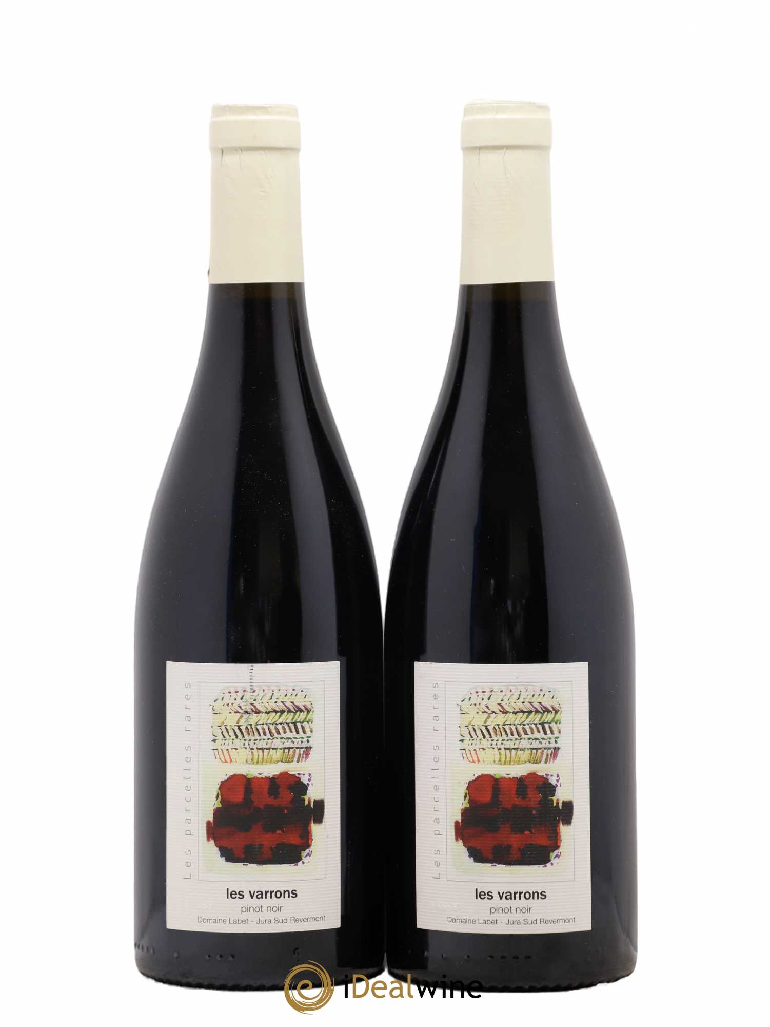 Côtes du Jura Pinot Noir Les Varrons Sélection Massale Romain - Julien - Charline Labet 2020 - Lot de 2 bouteilles - 0