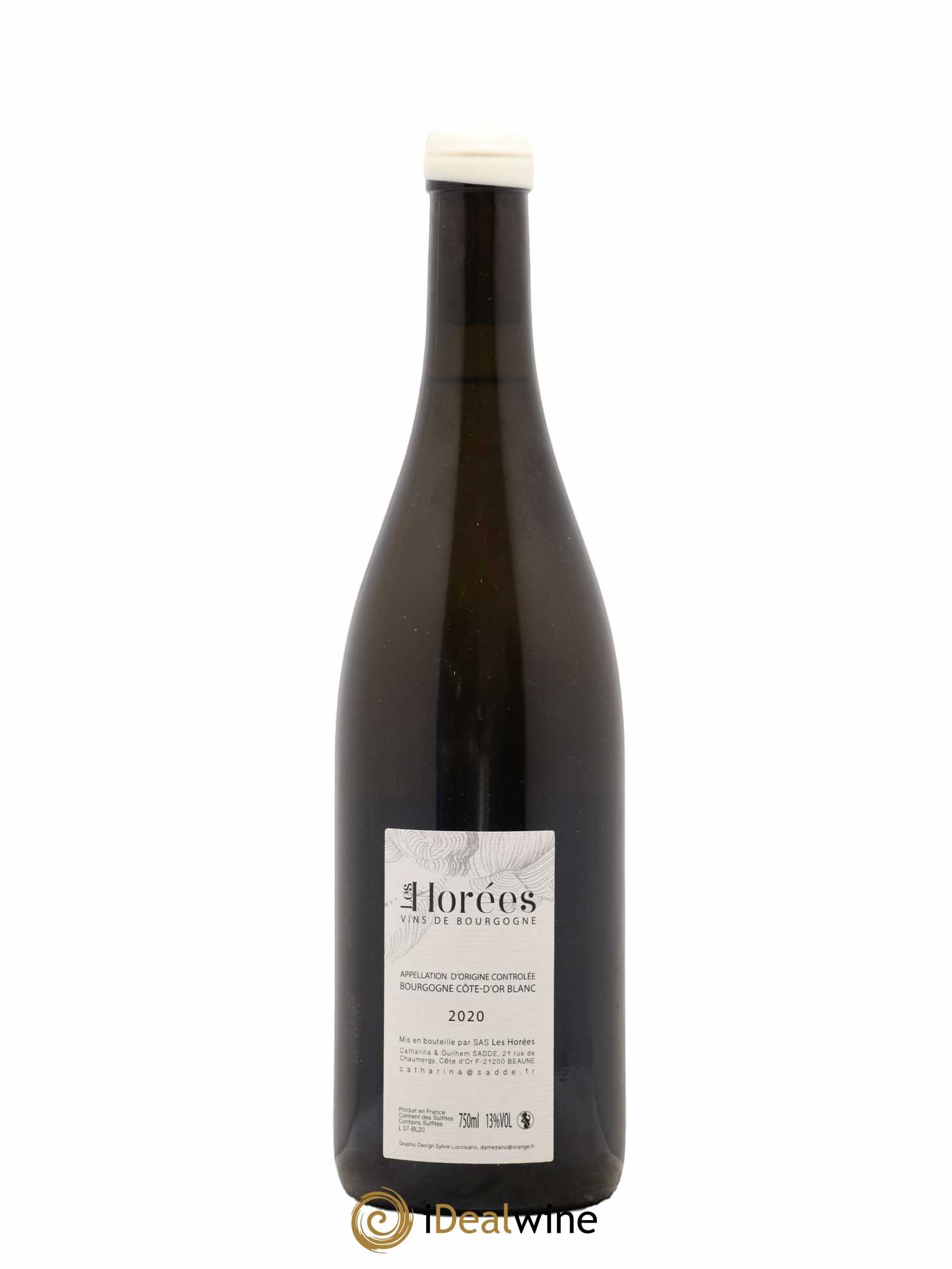 Bourgogne Aganippe Les Horées 2020 - Lot de 1 bouteille - 1