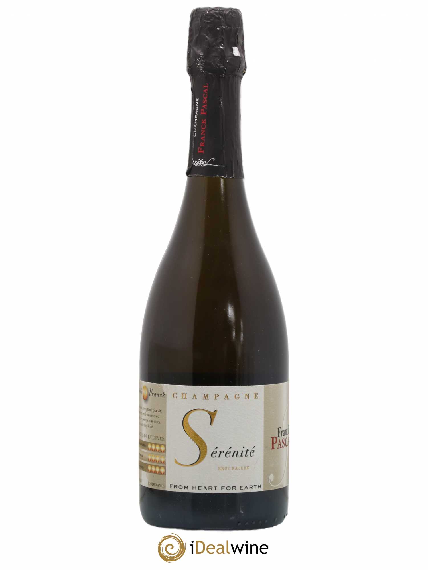 Champagne Serenité Franck Pascal 2011 - Lot de 1 bouteille - 0