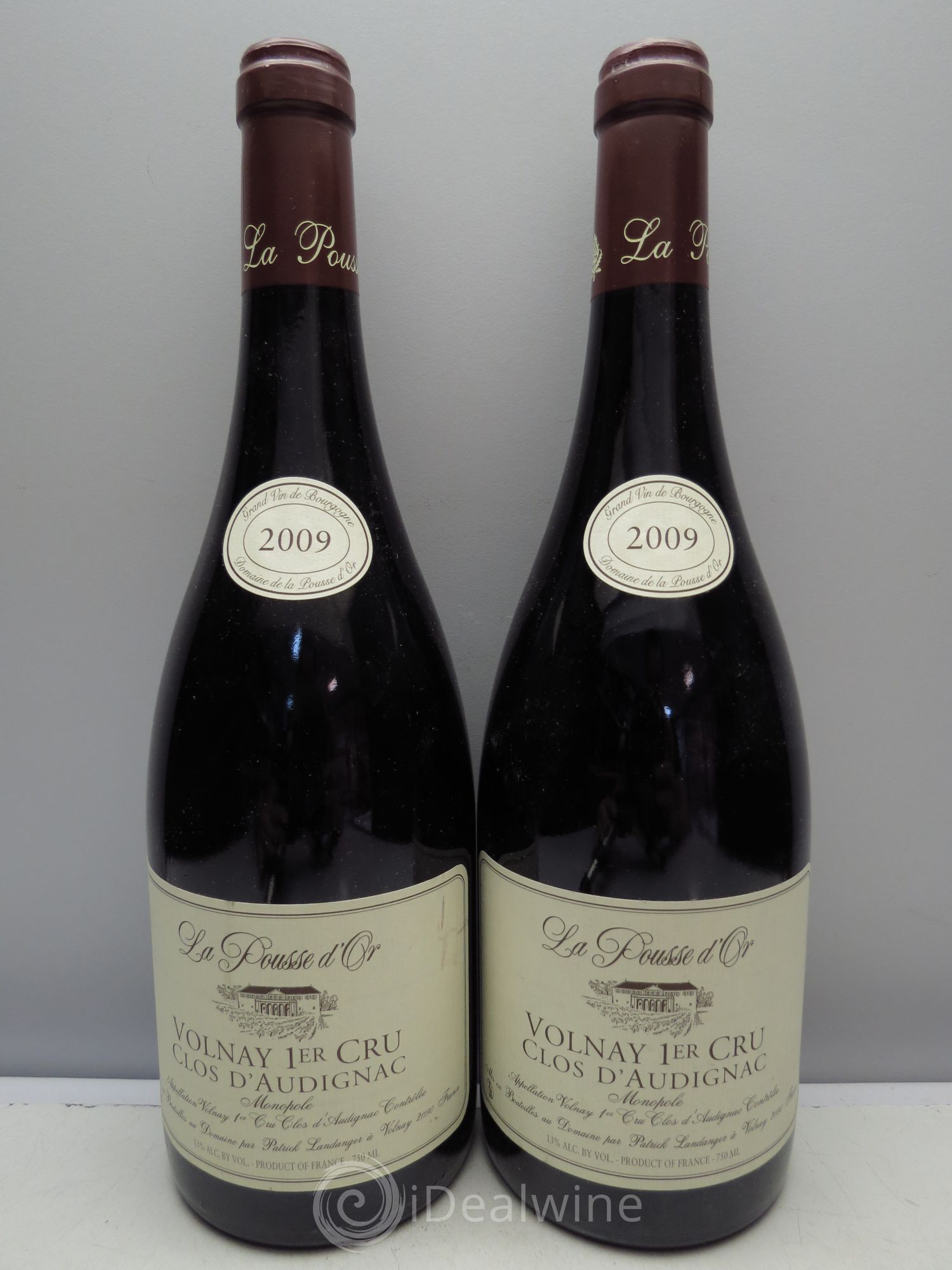 Volnay 1er Cru Clos Audignac 2009 - Lot de 2 bouteilles - 0