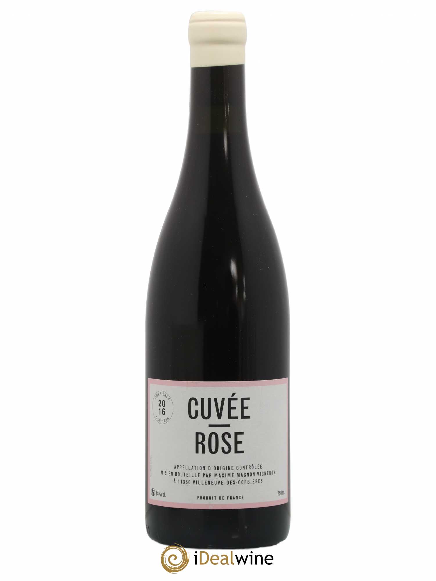Corbières Cuvée Rose Maxime Magnon 2016 - Lot de 1 bouteille - 0