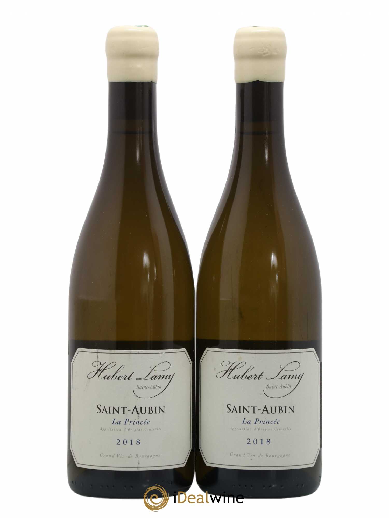Saint-Aubin La Princée Hubert Lamy 2018 - Lot de 2 bouteilles - 0