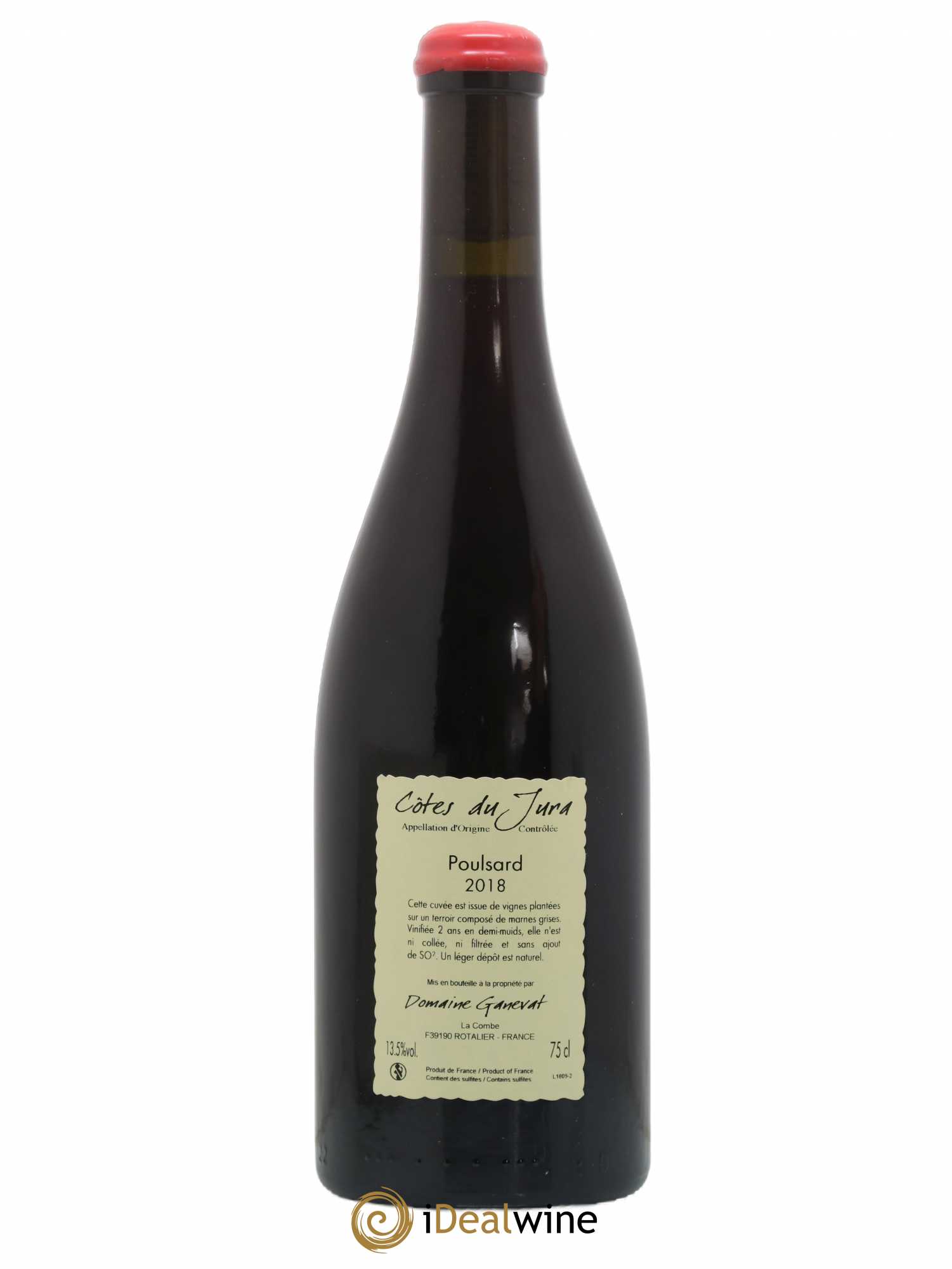 Côtes du Jura Les Chalasses Vieilles Vignes Poulsard Jean-François Ganevat (Domaine) 2018 - Lot de 1 bouteille - 1