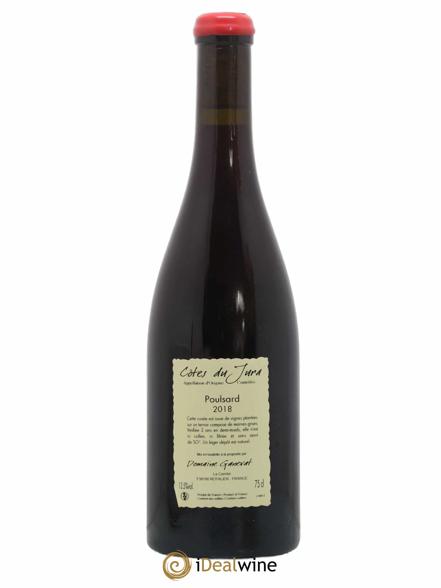 Côtes du Jura Les Chalasses Vieilles Vignes Poulsard Jean-François Ganevat (Domaine) 2018 - Lot de 1 bouteille - 1