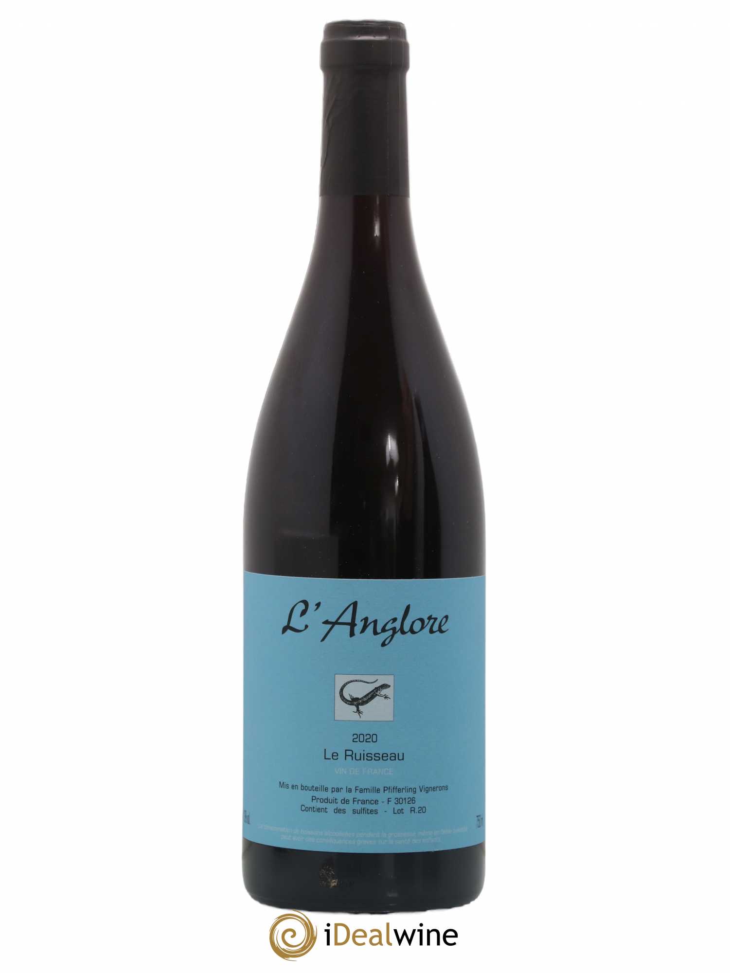 Vin de France Le Ruisseau L'Anglore 2020 - Lot de 1 bouteille - 0