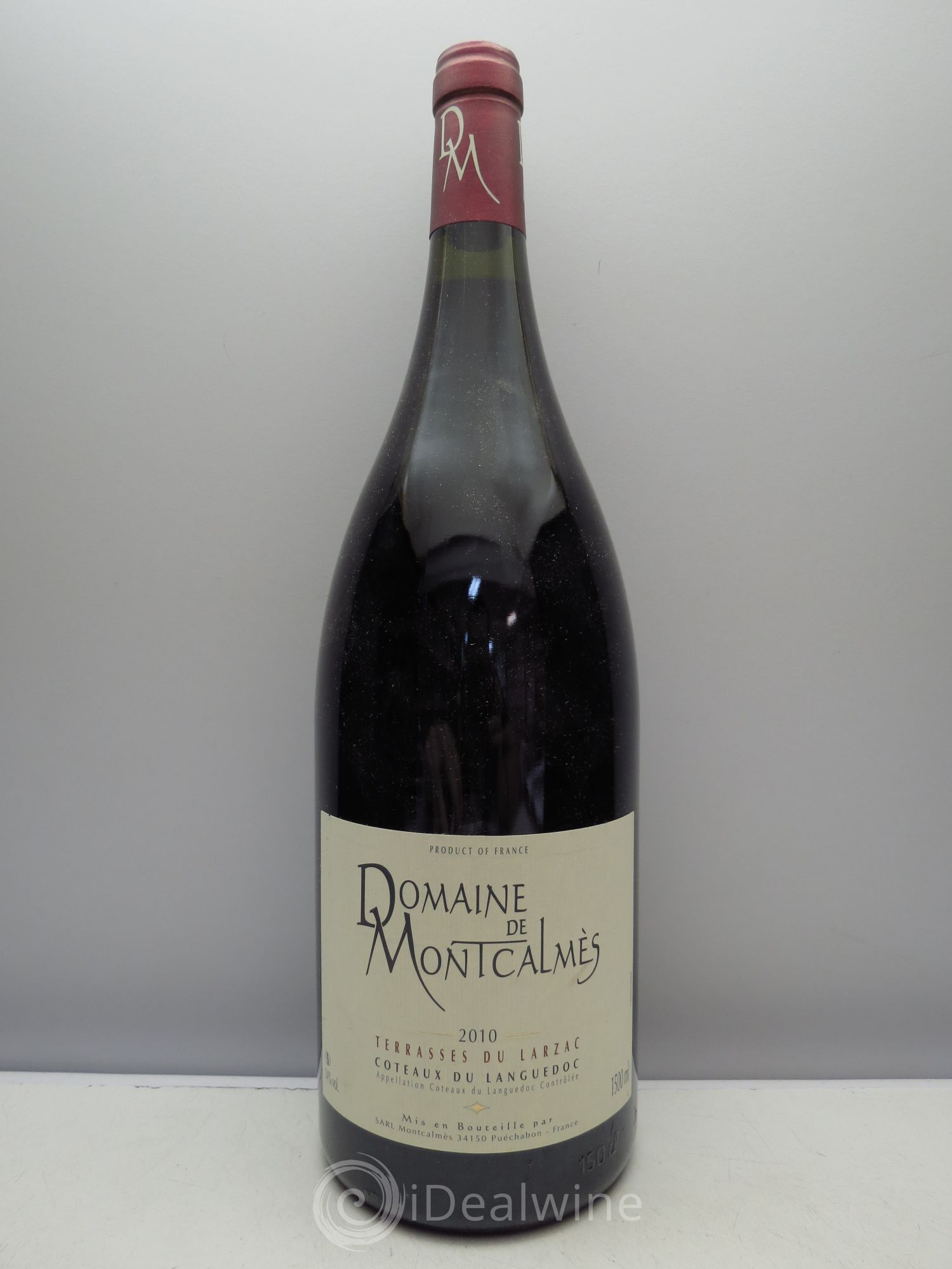 Terrasses du Larzac Domaine de Montcalmès Frédéric Pourtalié 2010 - Lot de 1 magnum - 0