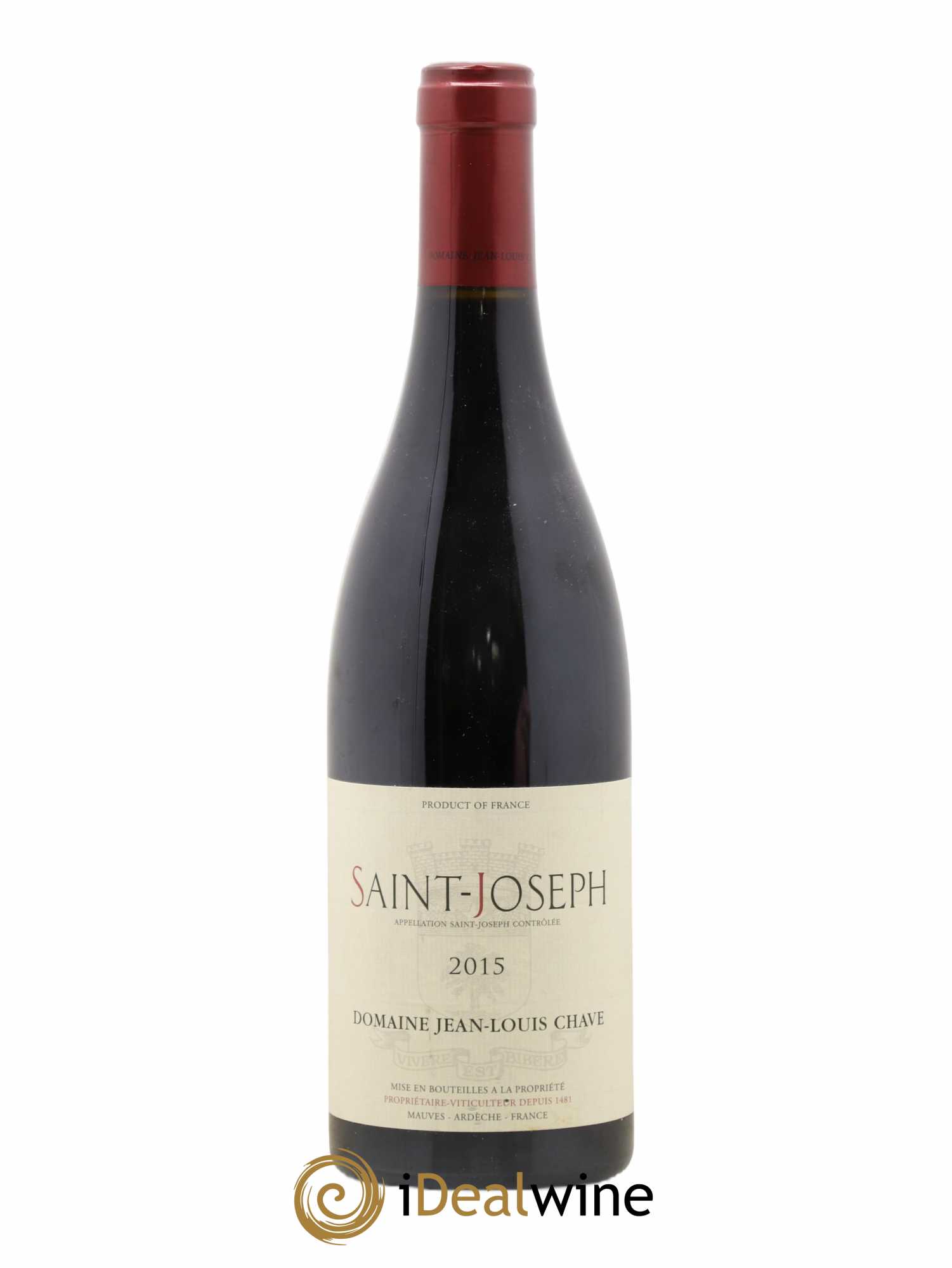 Saint-Joseph Jean-Louis Chave 2015 - Lot de 1 bouteille - 0