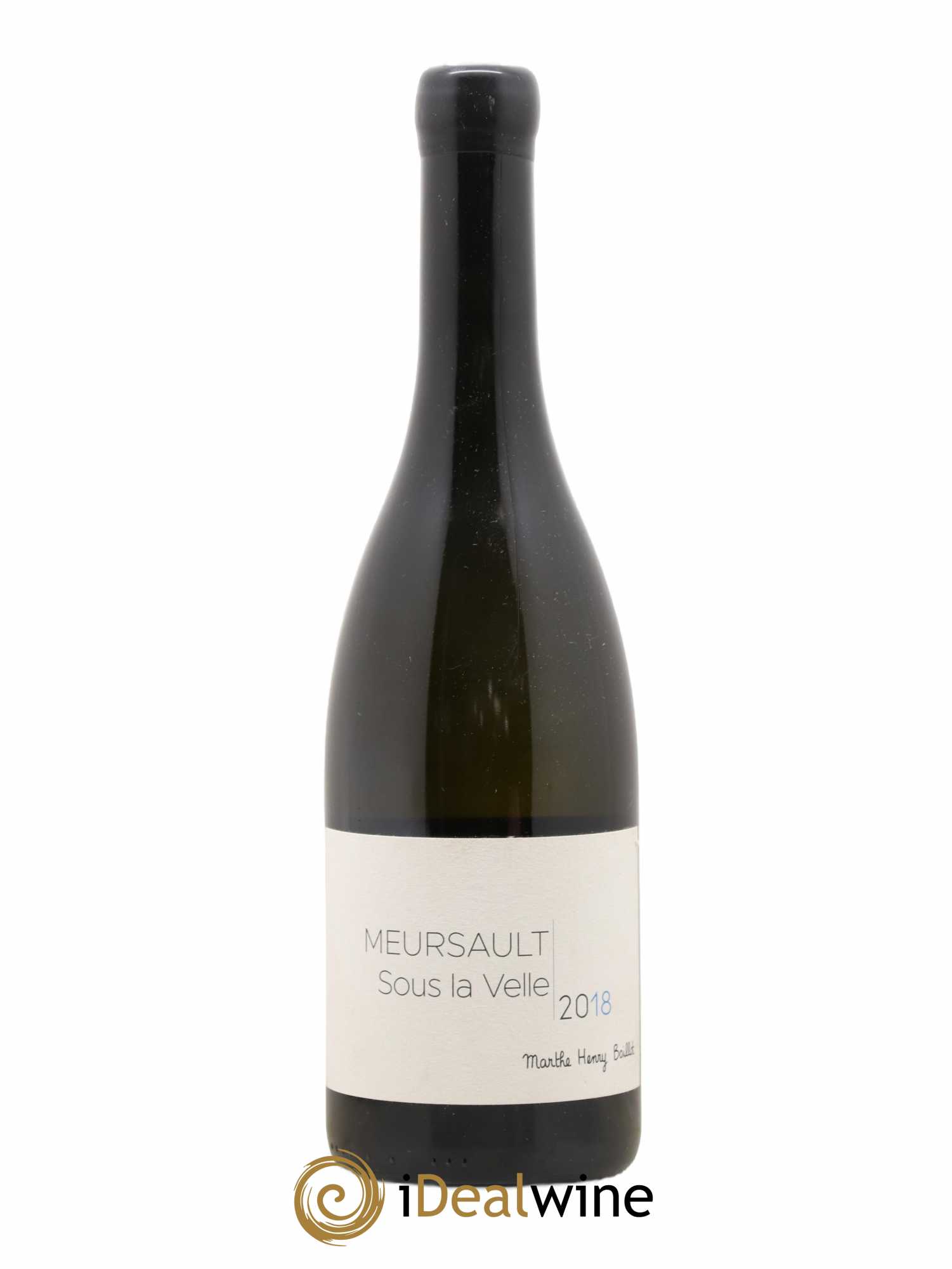 Meursault Sous la velle Domaine Marthe Henri Boillot 2018 - Posten von 1 Flasche - 0