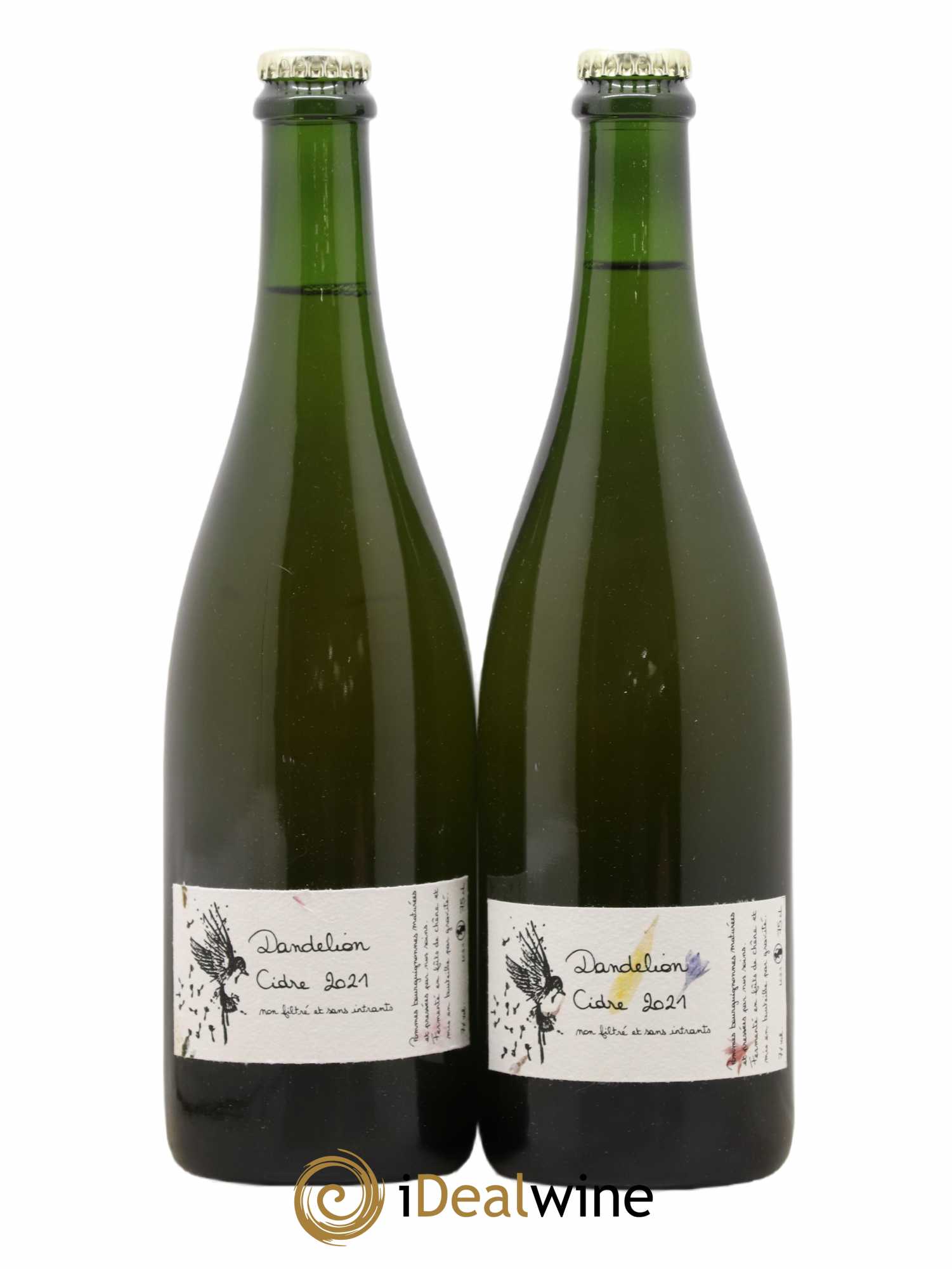 Cidre Cidre bourguignon Domaine Dandelion 2021 - Posten von 2 Flaschen - 0