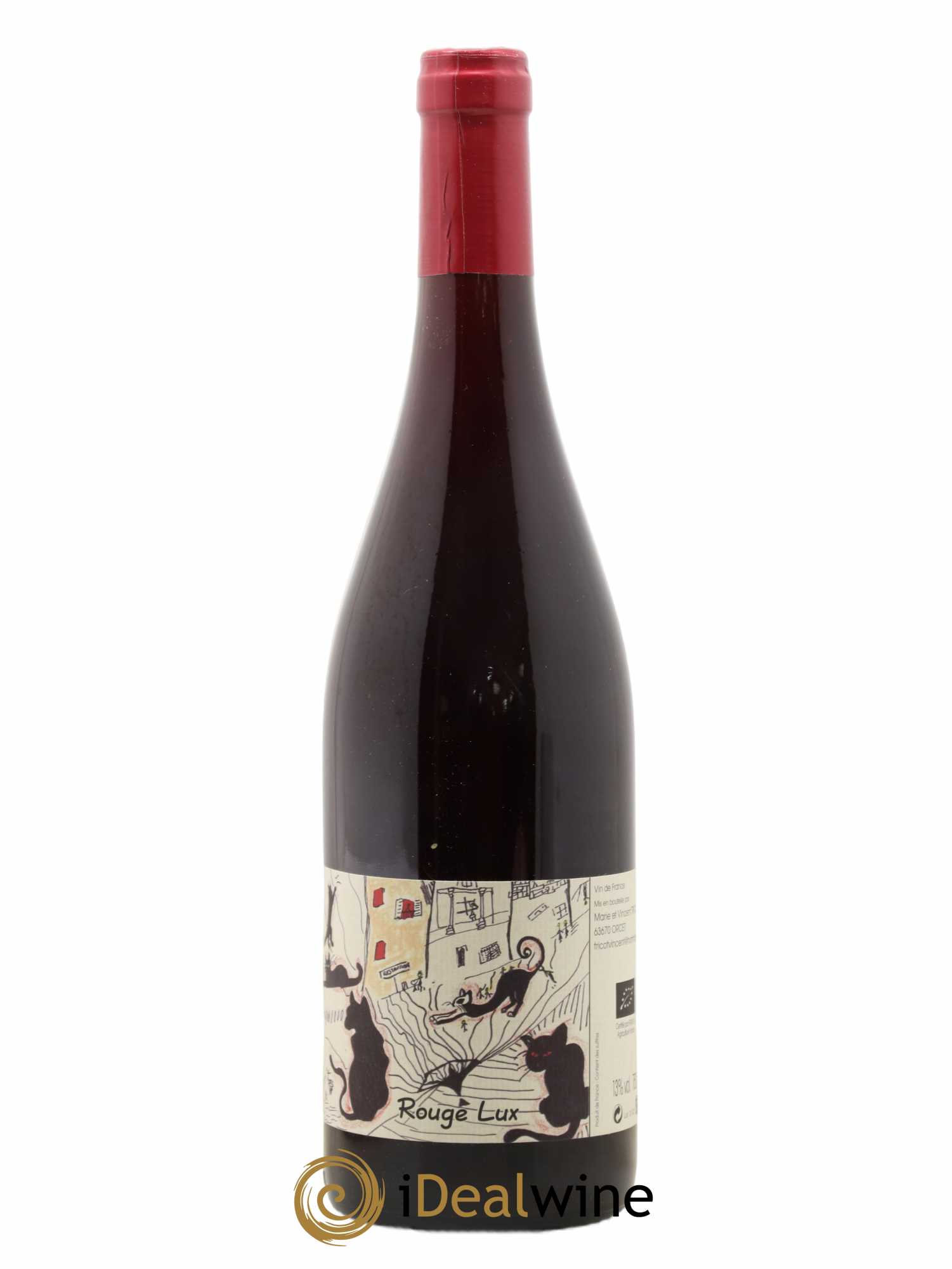 Vin de France Rouge Lux Vincent et Marie Tricot (sans prix de réserve) 2020 - Posten von 1 Flasche - 0