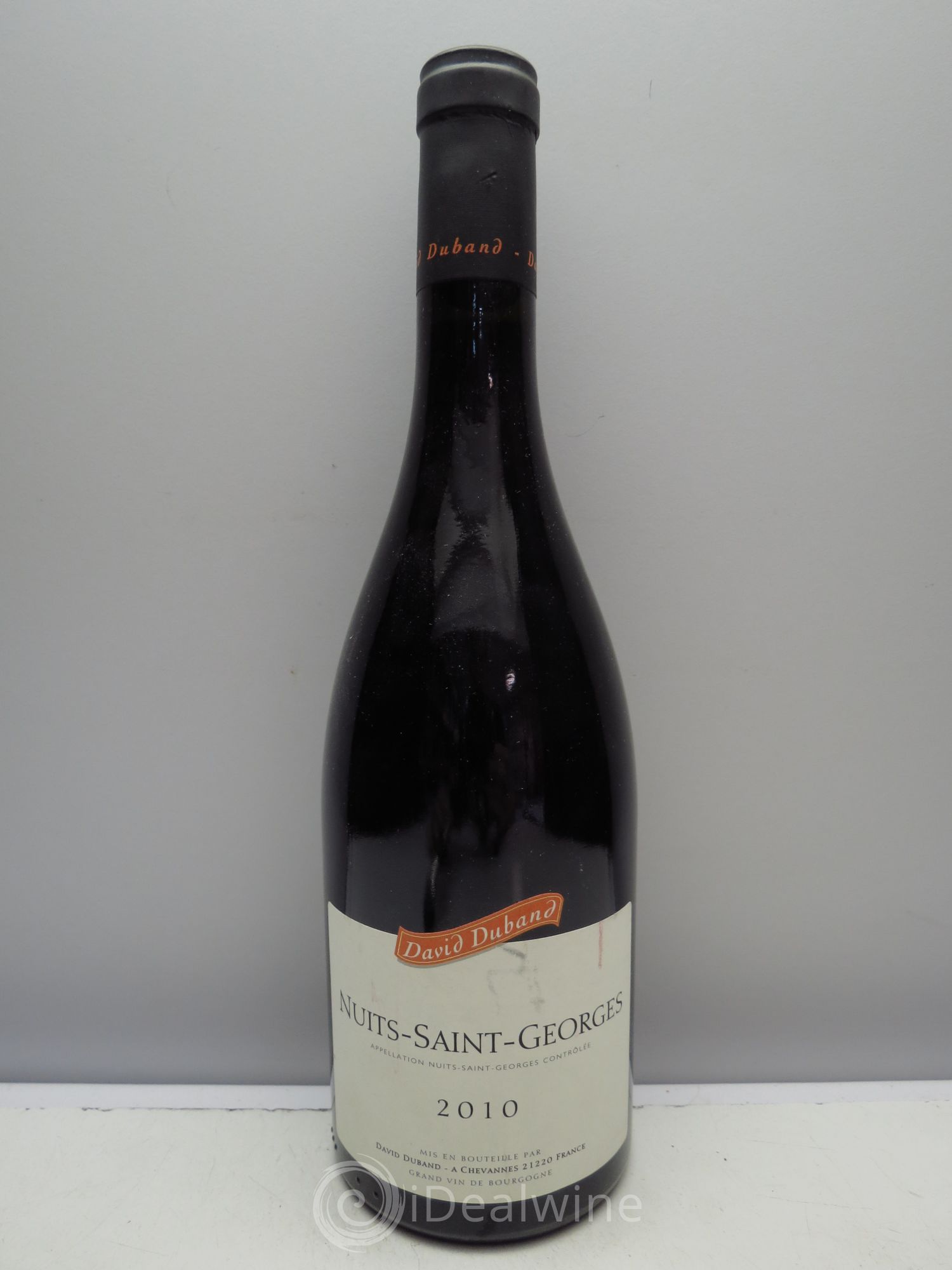 Nuits-Saint-Georges David Duband 2010 - Lot de 1 bouteille - 0