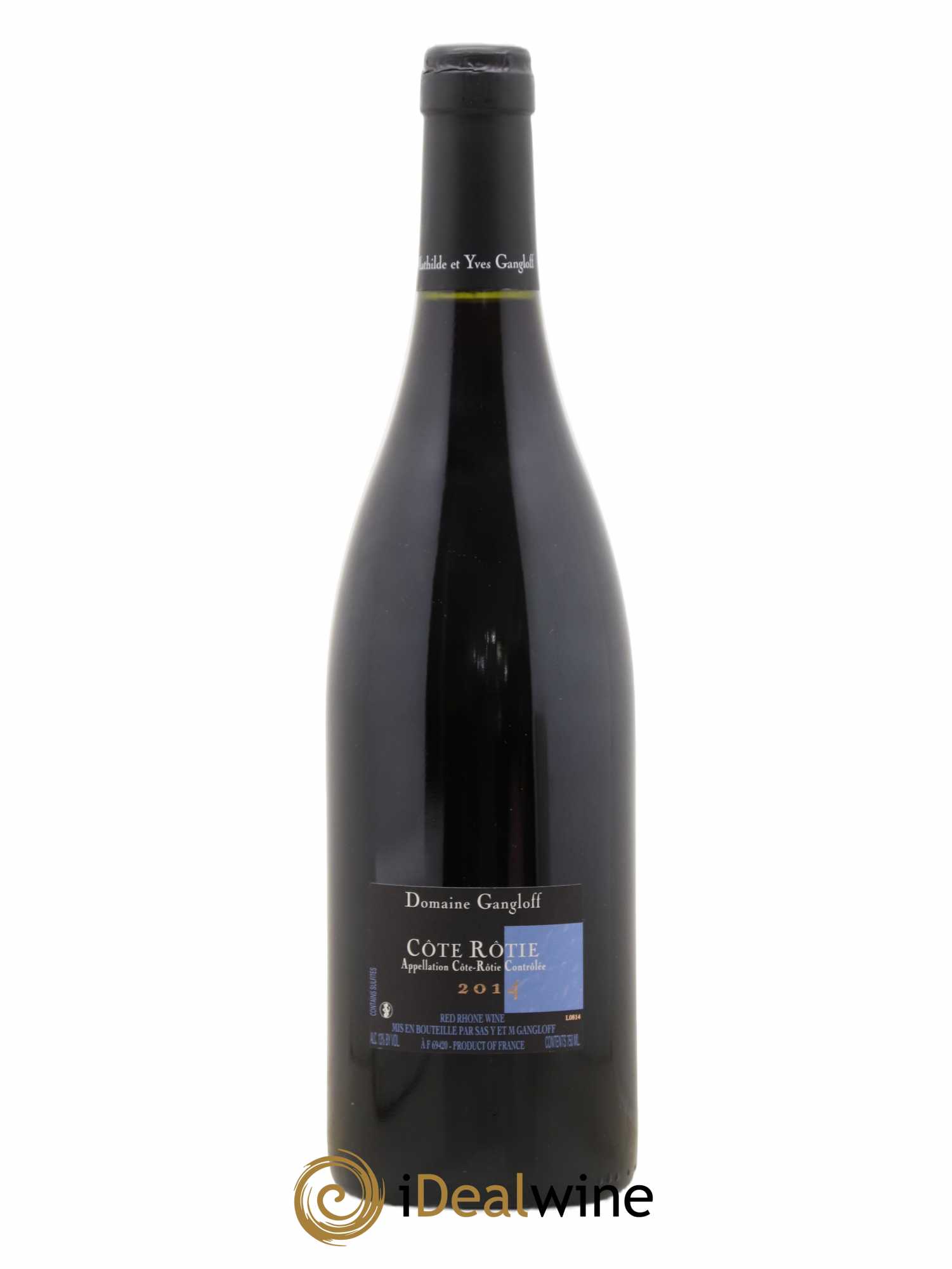 Côte-Rôtie La Barbarine Gangloff (Domaine) 2014 - Lot de 1 bouteille - 1