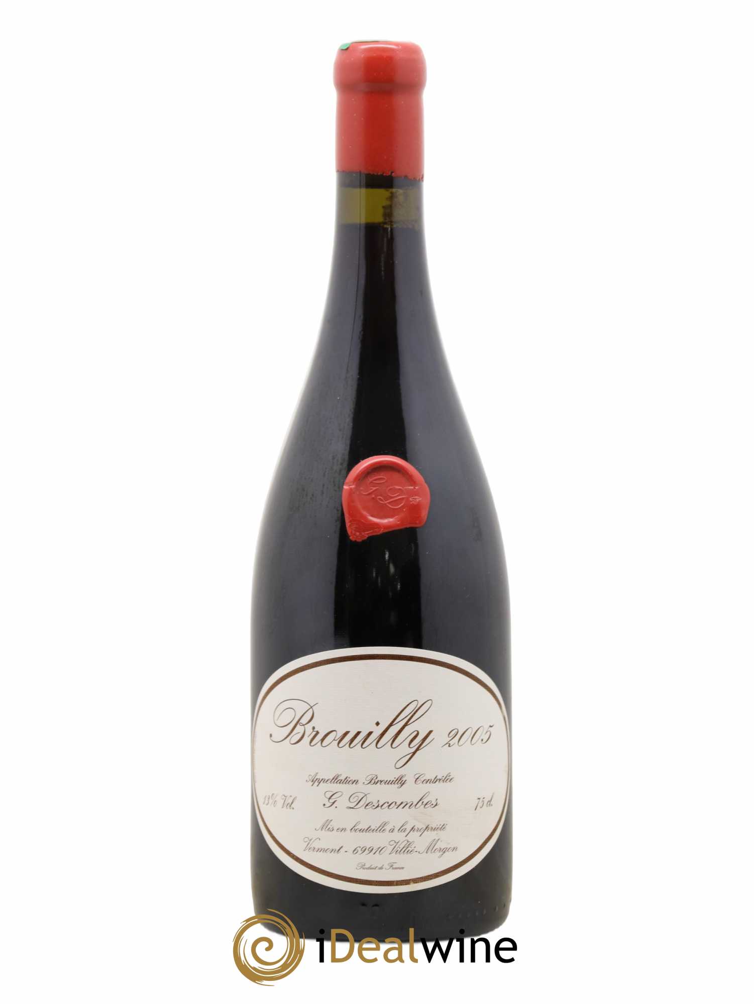 Brouilly Georges Descombes (Domaine) 2005 - Lot de 1 bouteille - 0