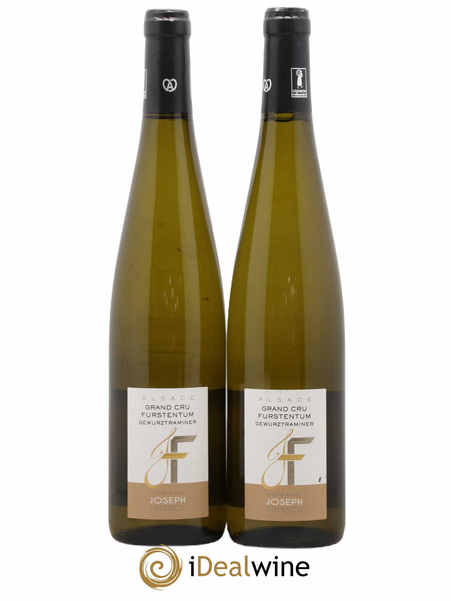 Alsace Gewurztraminer Furstentum Joseph Fritsch (sans prix de réserve) 2019 - Posten von 2 Flaschen - 0