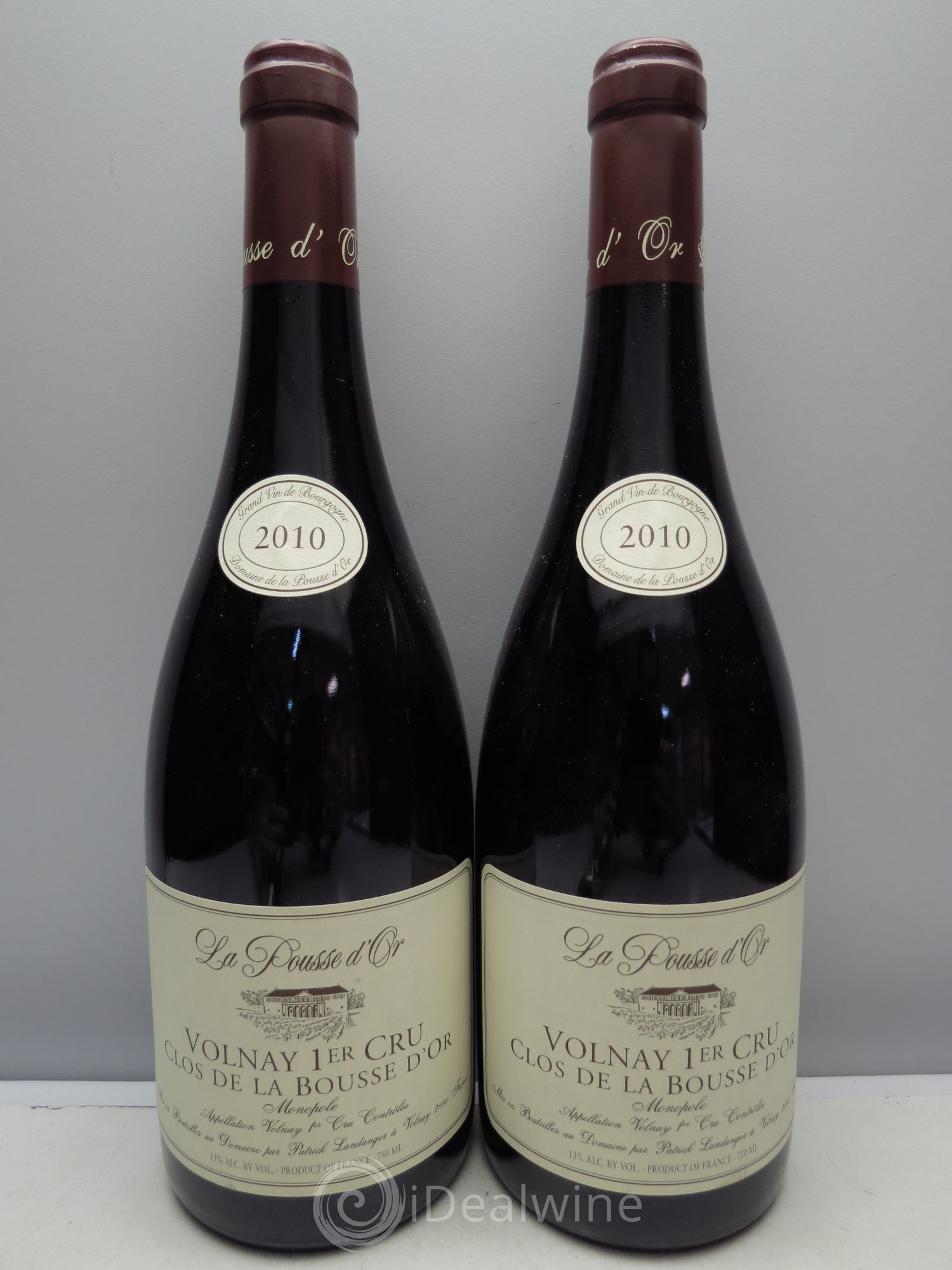 Volnay 1er Cru Clos de la Bousse d'Or La Pousse d'Or (Domaine de) 2010 - Lot de 2 bouteilles - 0