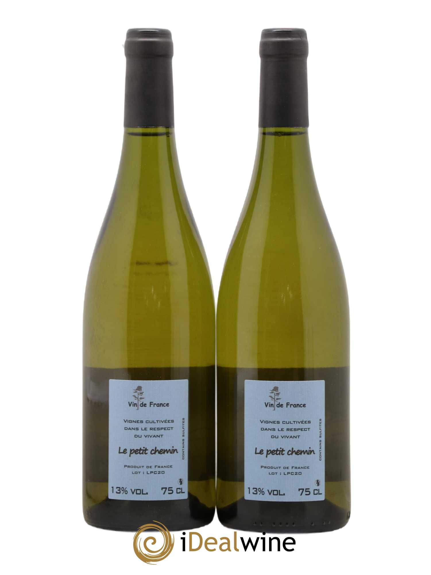 Vin de France Le Petit Chemin Benoit Courault (sans prix de réserve) 2020 - Posten von 2 Flaschen - 1
