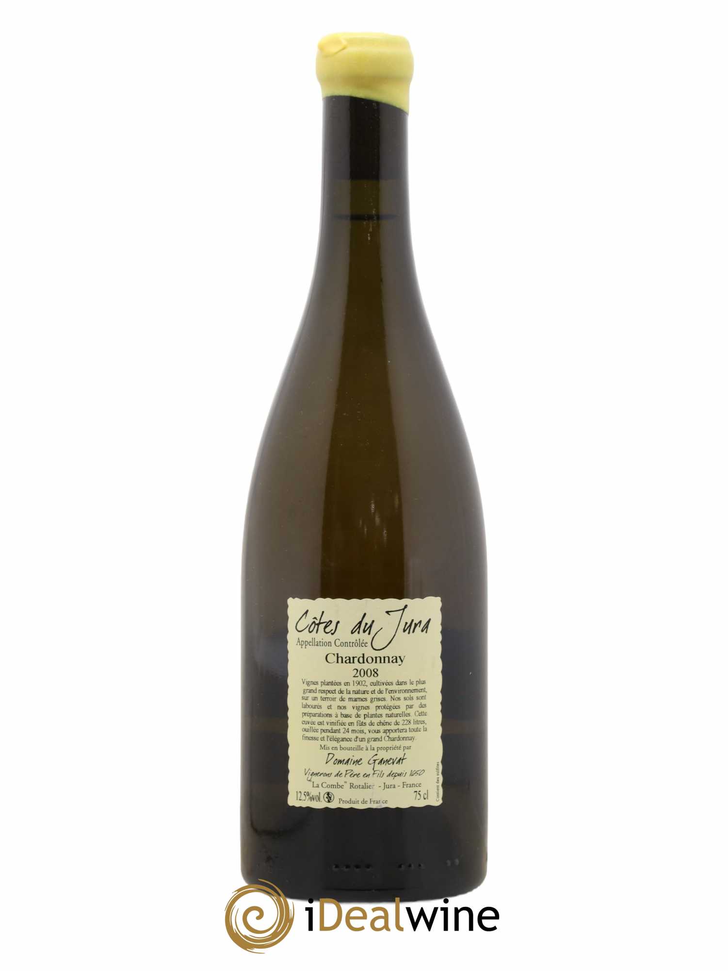 Côtes du Jura Les Chalasses Vieilles Vignes Jean-François Ganevat (Domaine) 2008 - Lot de 1 bouteille - 1