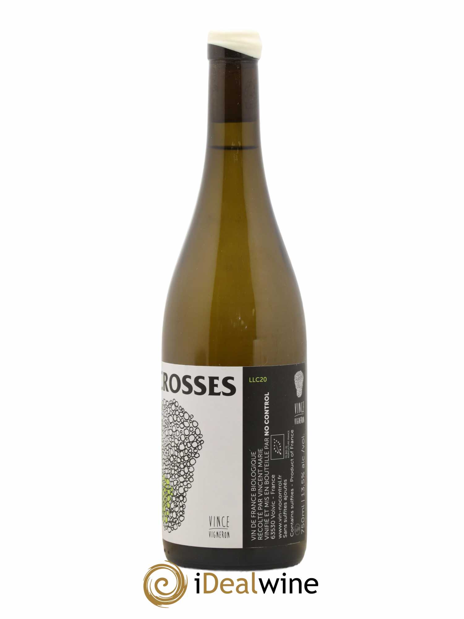 Vin de France Les Crosses No Control 2020 - Posten von 1 Flasche - 1