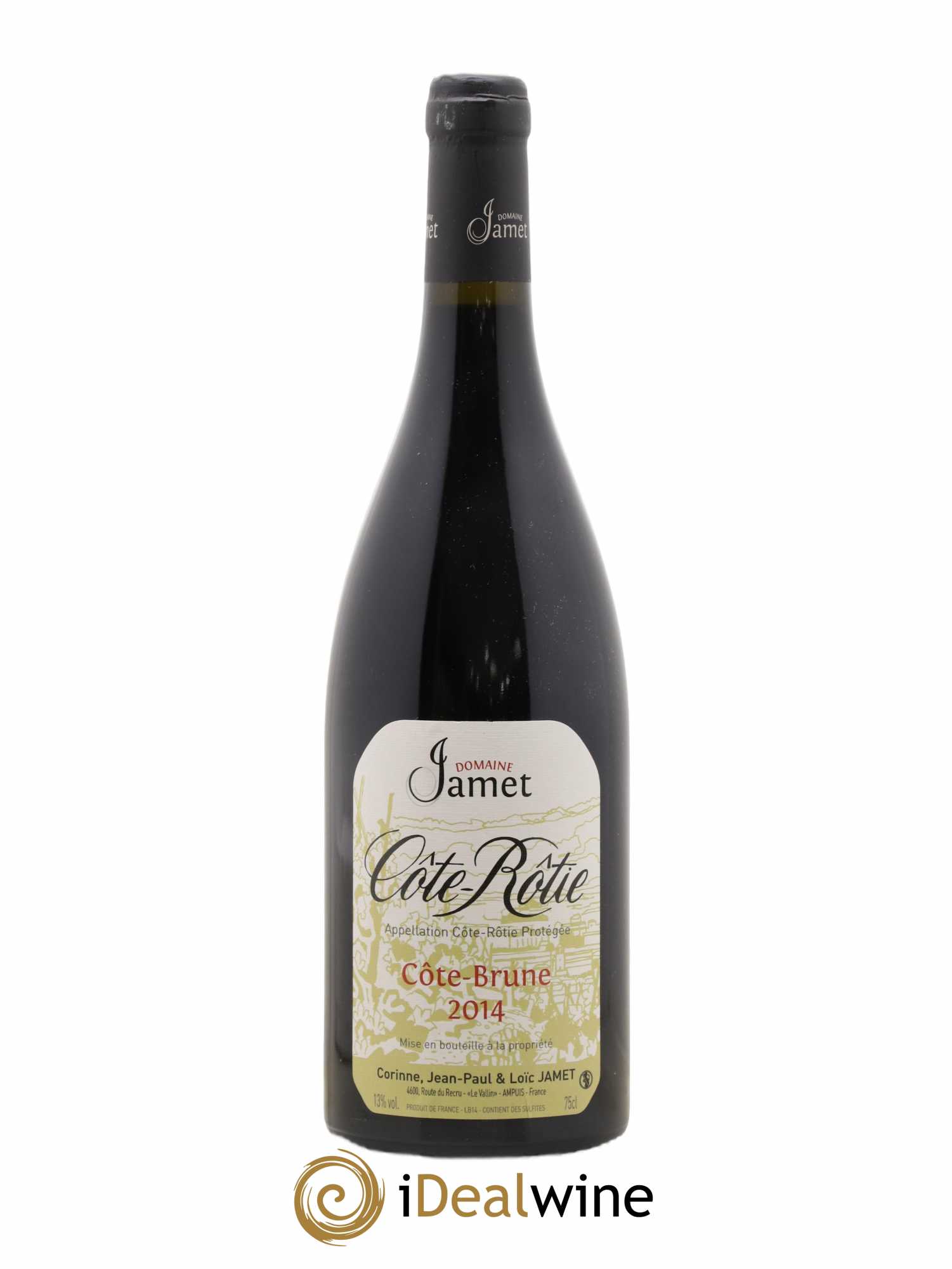 Côte-Rôtie Côte Brune Jamet (Domaine) 2014 - Lot de 1 bouteille - 0