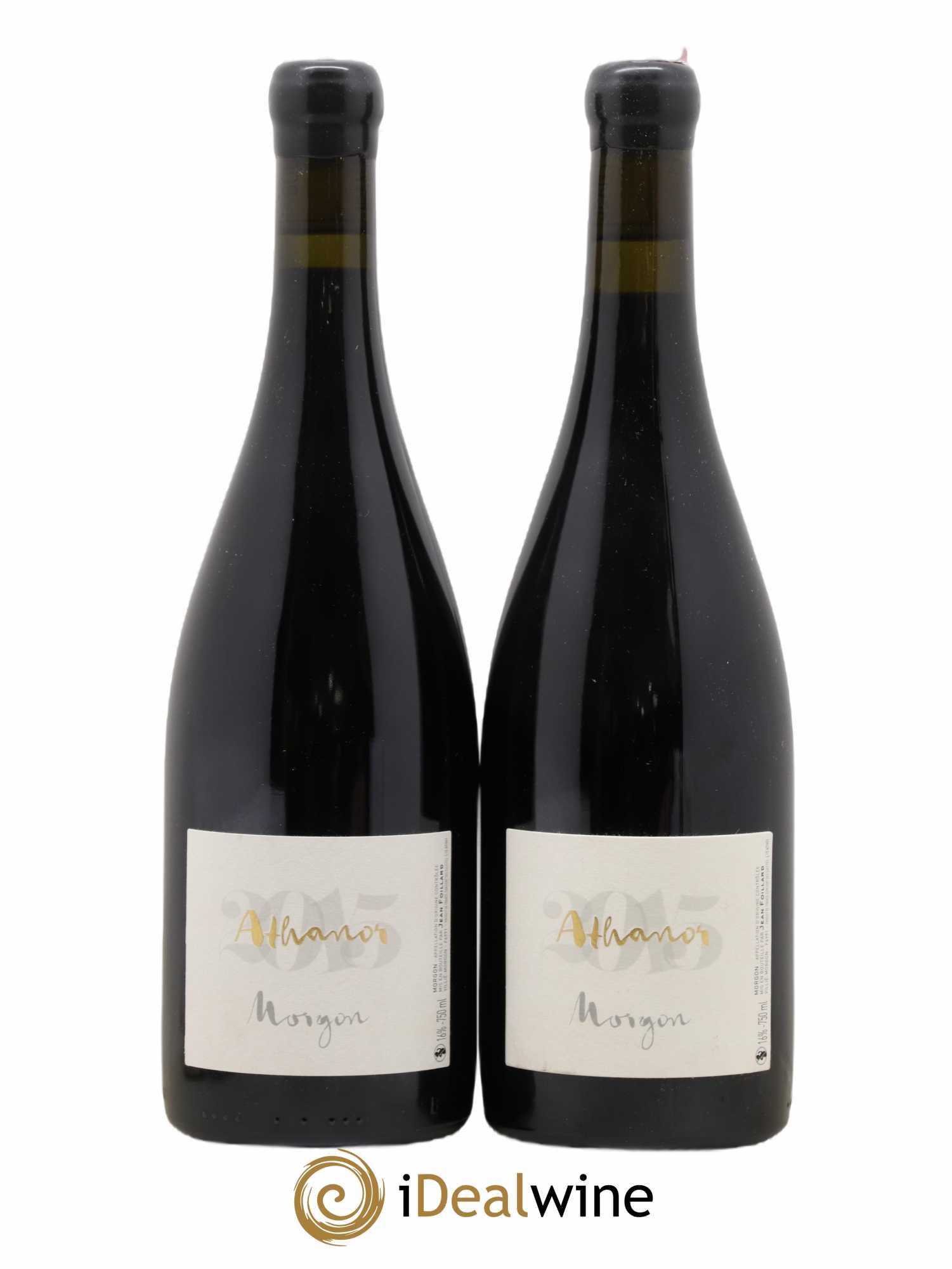 Morgon Athanor Jean Foillard 2015 - Lot de 2 bouteilles - 0