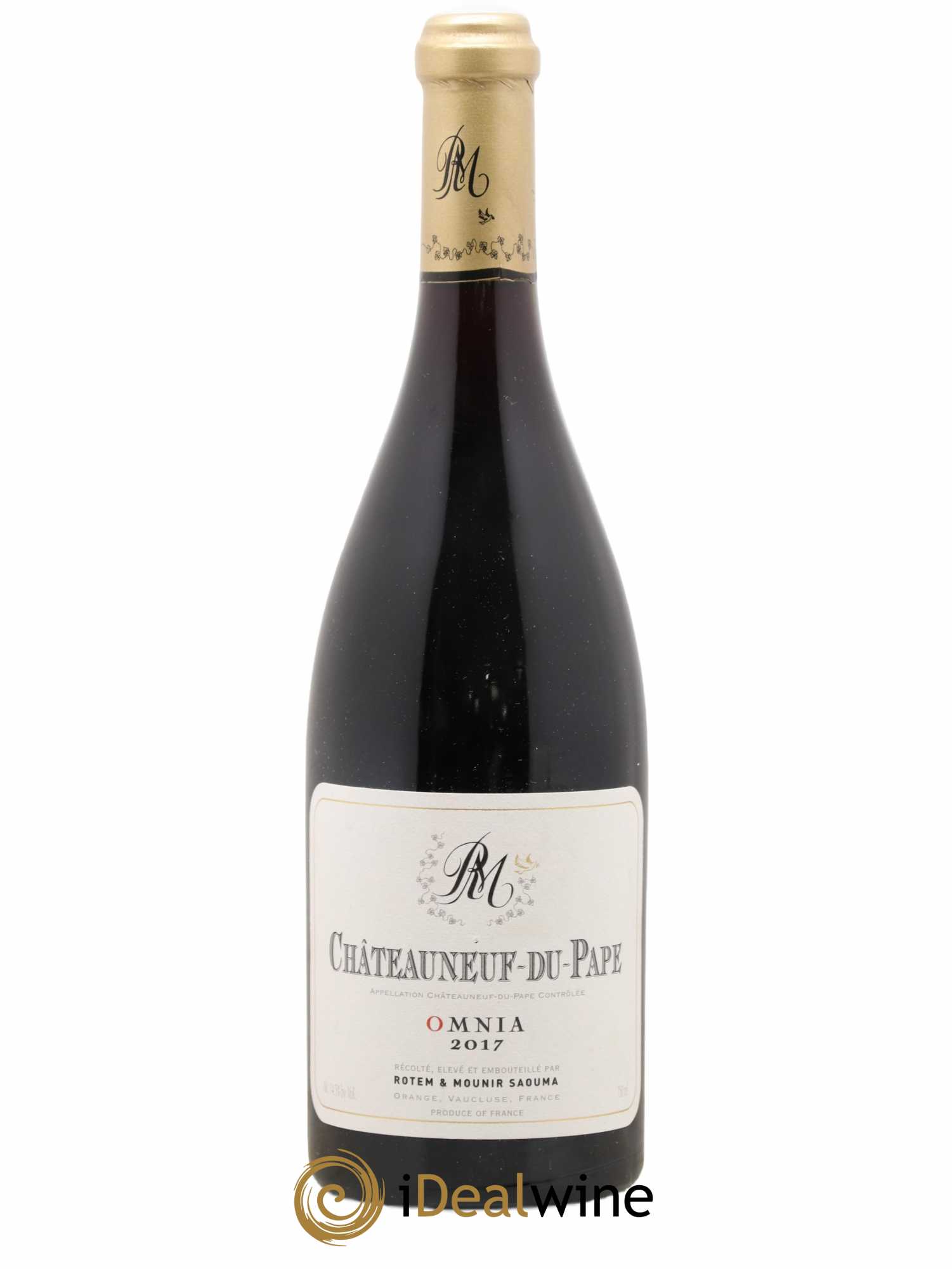 Châteauneuf-du-Pape Omnia Rotem et Mounir Saouma 2017 - Lot de 1 bouteille - 0