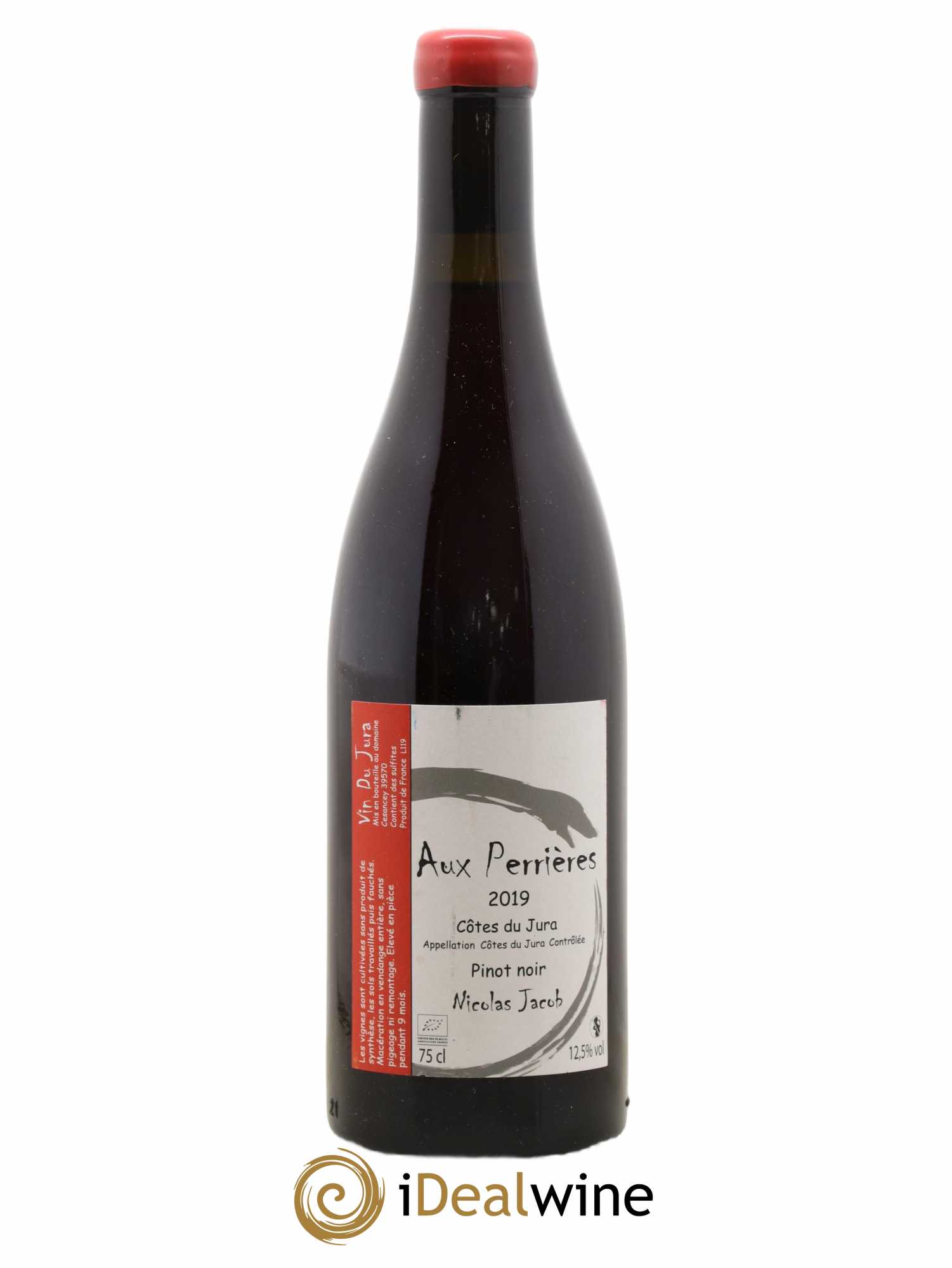 Côtes du Jura Aux Perrières Nicolas Jacob Pinot Noir Cuvée Aux Perrieres Domaine Nicolas Jacob 2019 - Posten von 1 Flasche - 0