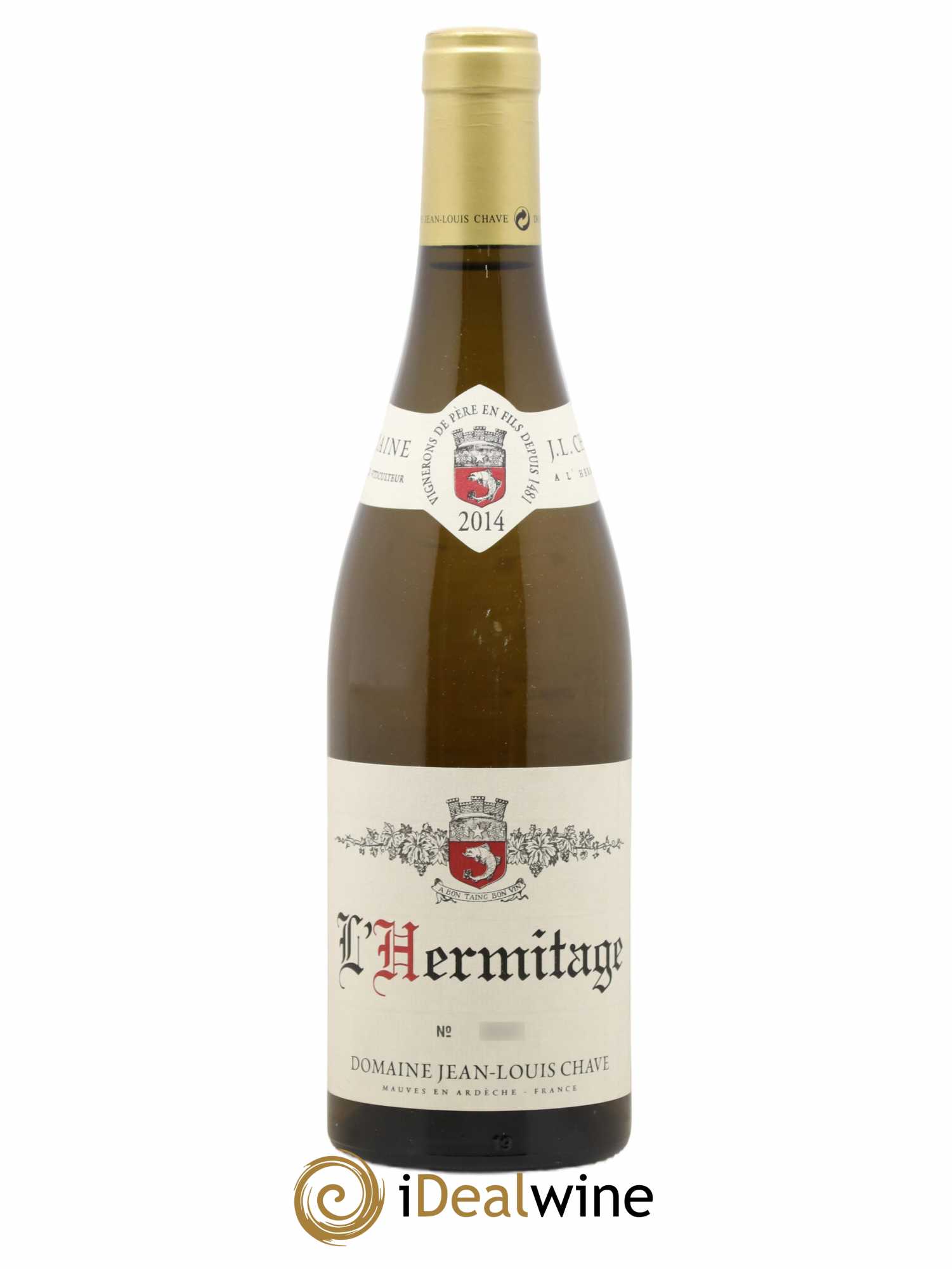 Hermitage Jean-Louis Chave 2014 - Lot de 1 bouteille - 0