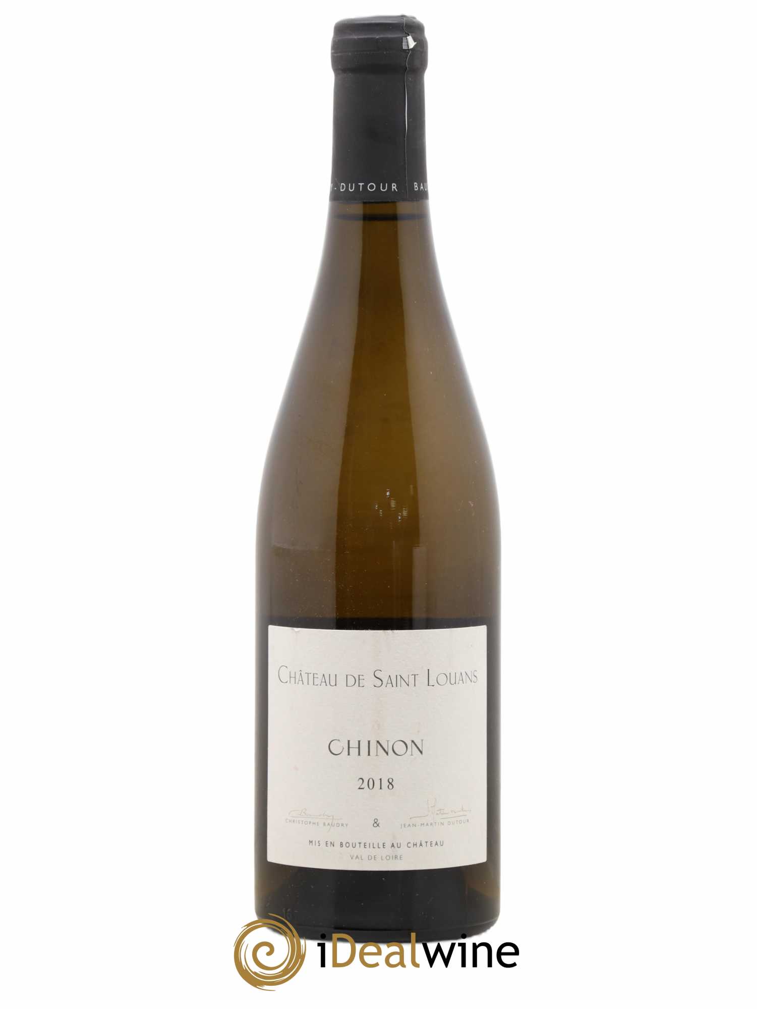 Chinon Baudry Dutour Chateau de Saint Louans 2018 - Posten von 1 Flasche - 0