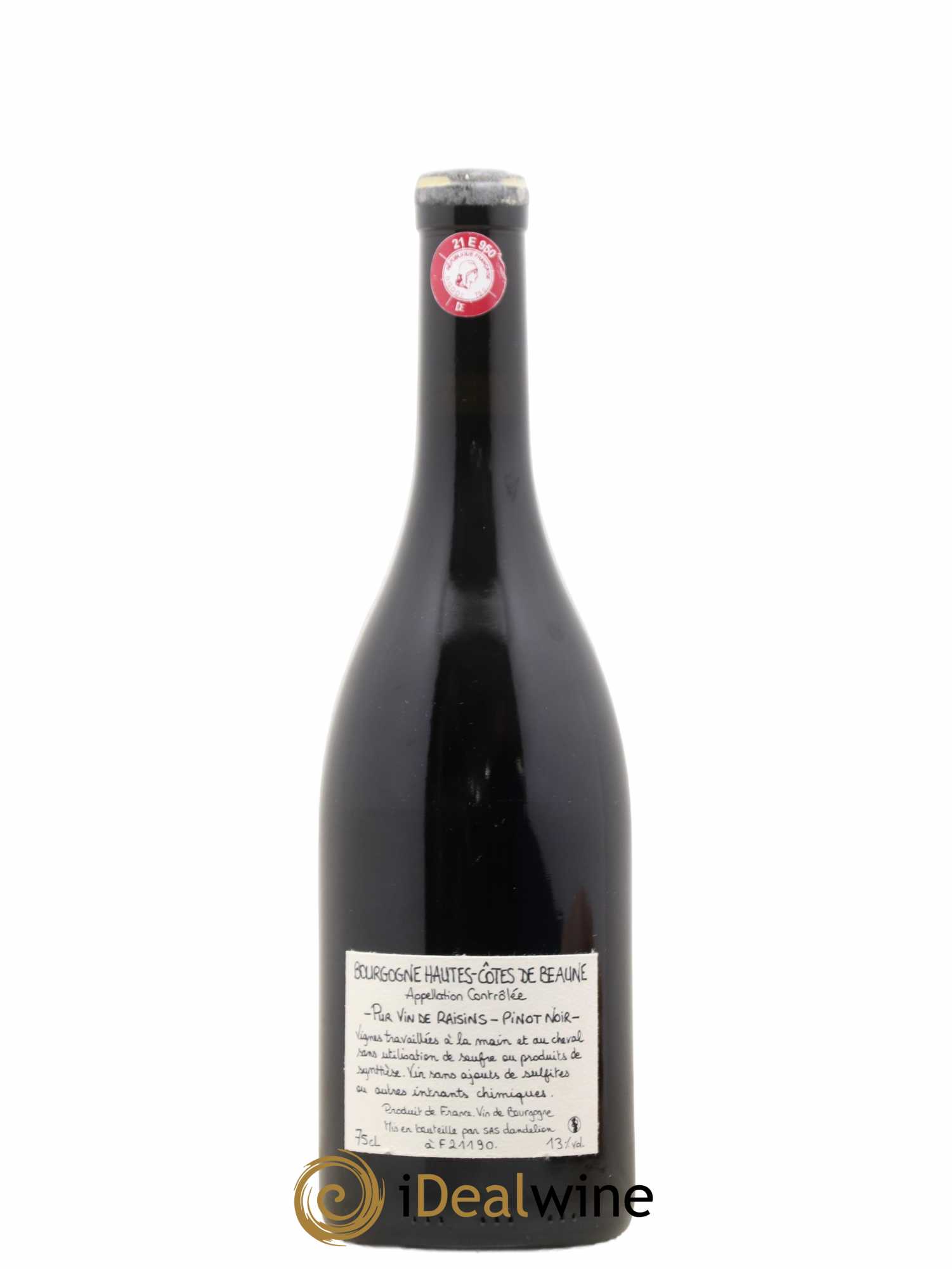Hautes-Côtes de Beaune Nature Dandelion (Domaine) 2020 - Lot de 1 bouteille - 1
