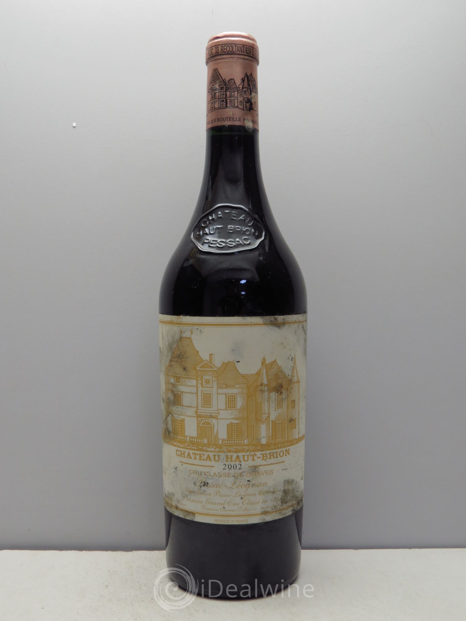 Château Haut Brion 1er Grand Cru Classé 2002 - Lot de 1 bouteille - 0