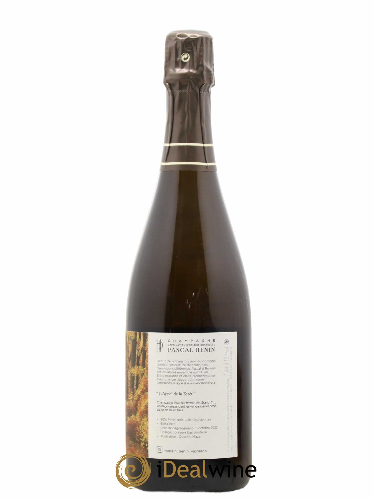L'Appel de la Fôret Romain Henin - Lot de 1 bouteille - 1