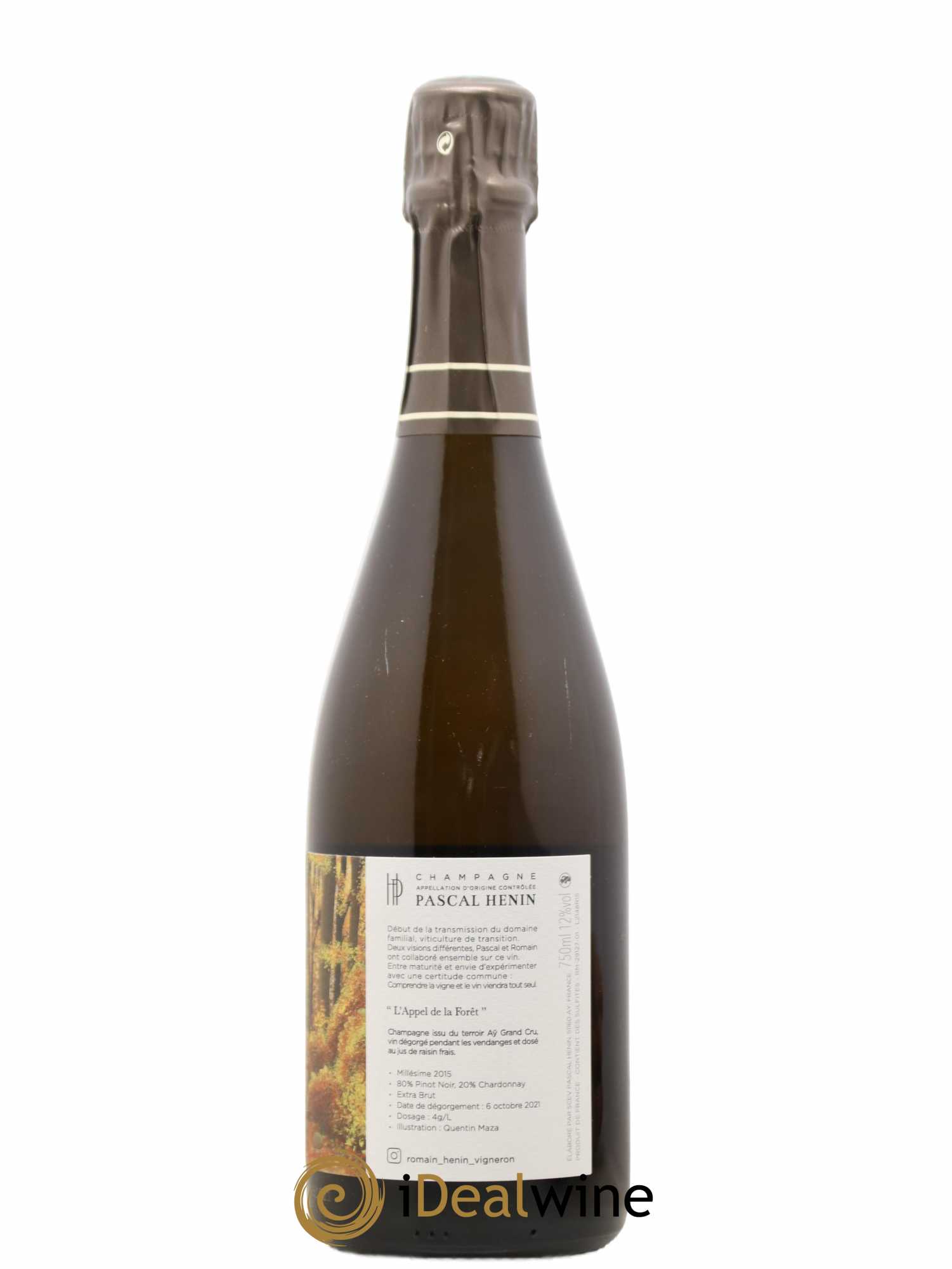 L'Appel de la Fôret Romain Henin - Lot de 1 bouteille - 1