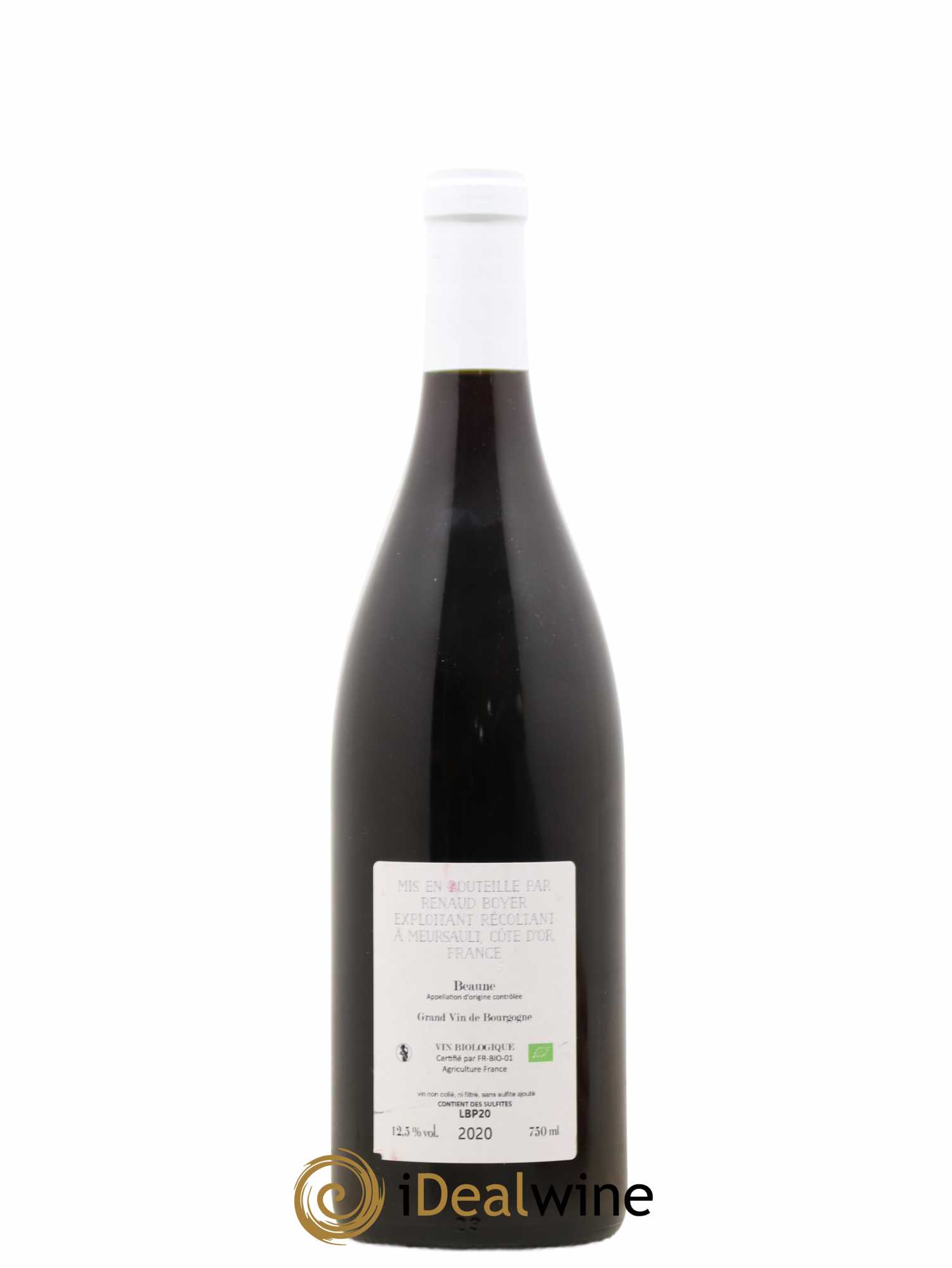 Beaune Les Prévolles Renaud Boyer 2020 - Lot de 1 bouteille - 1