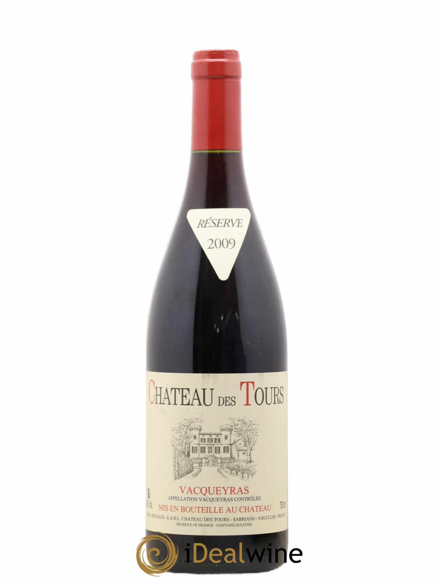Vacqueyras Château des Tours Emmanuel Reynaud (sans prix de réserve) 2009 - Lot de 1 bouteille - 0