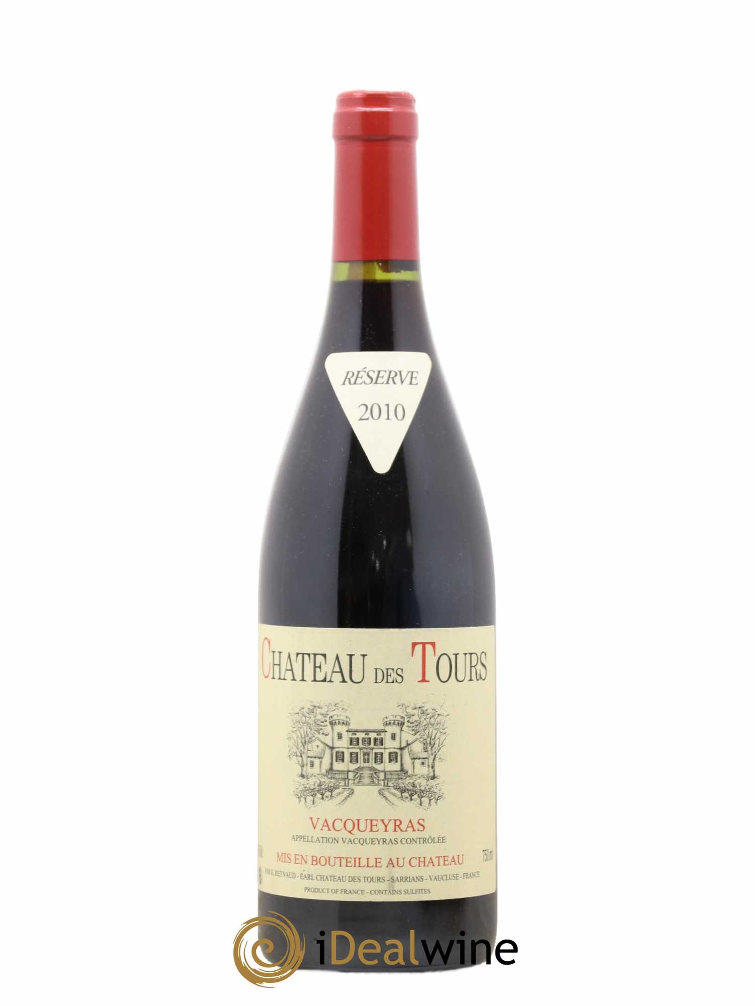Vacqueyras Château des Tours Emmanuel Reynaud (senza prezzo di riserva) 2010 - Lotto di 1 bottiglia - 0