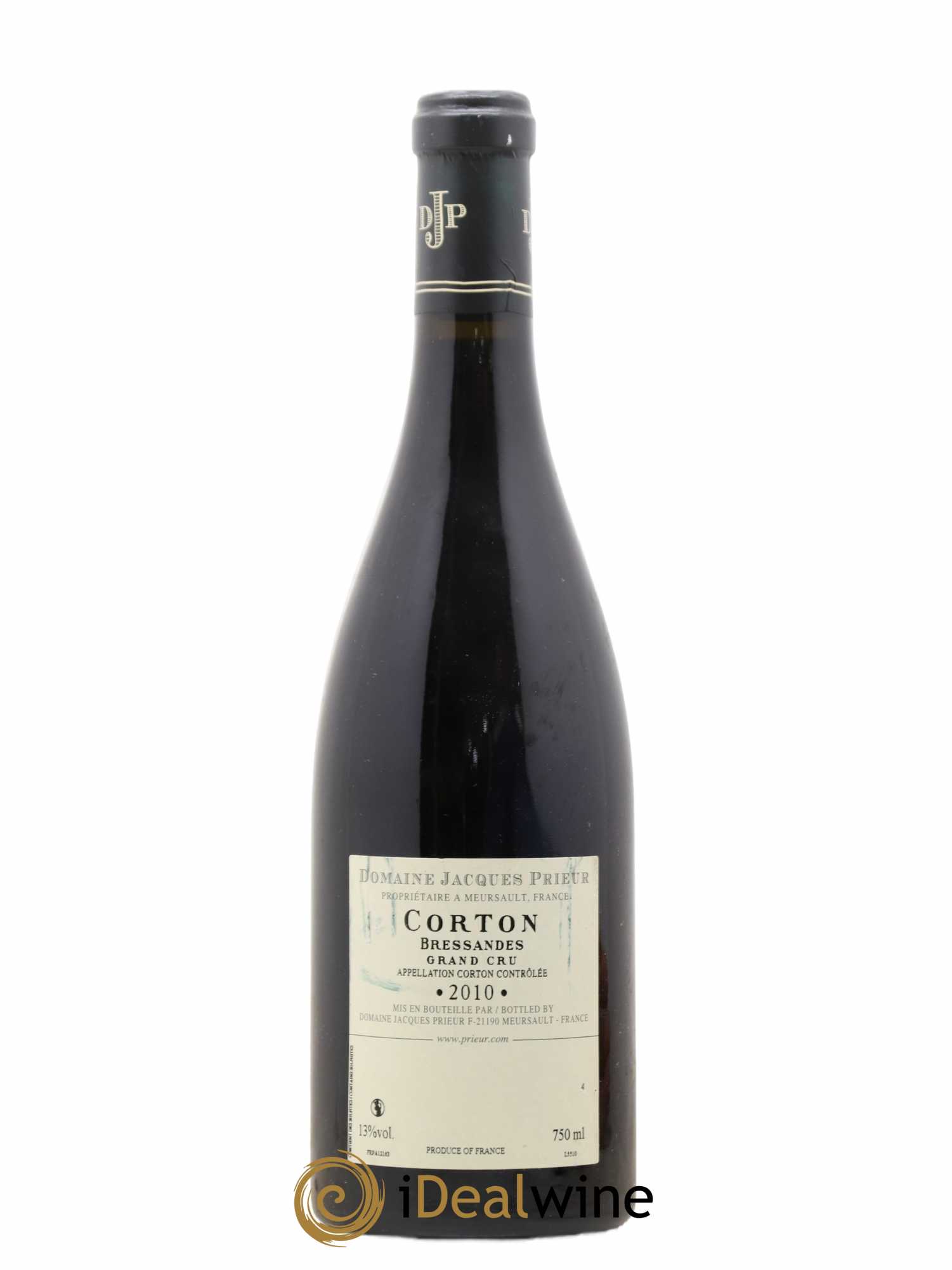 Corton-Bressandes Grand Cru Jacques Prieur (Domaine) 2010 - Lot de 1 bouteille - 1