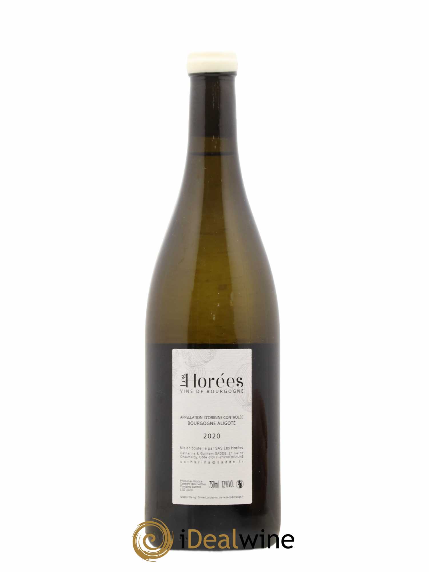 Bourgogne Aligoté En Coulezain Les Horées 2020 - Lot de 1 bouteille - 1