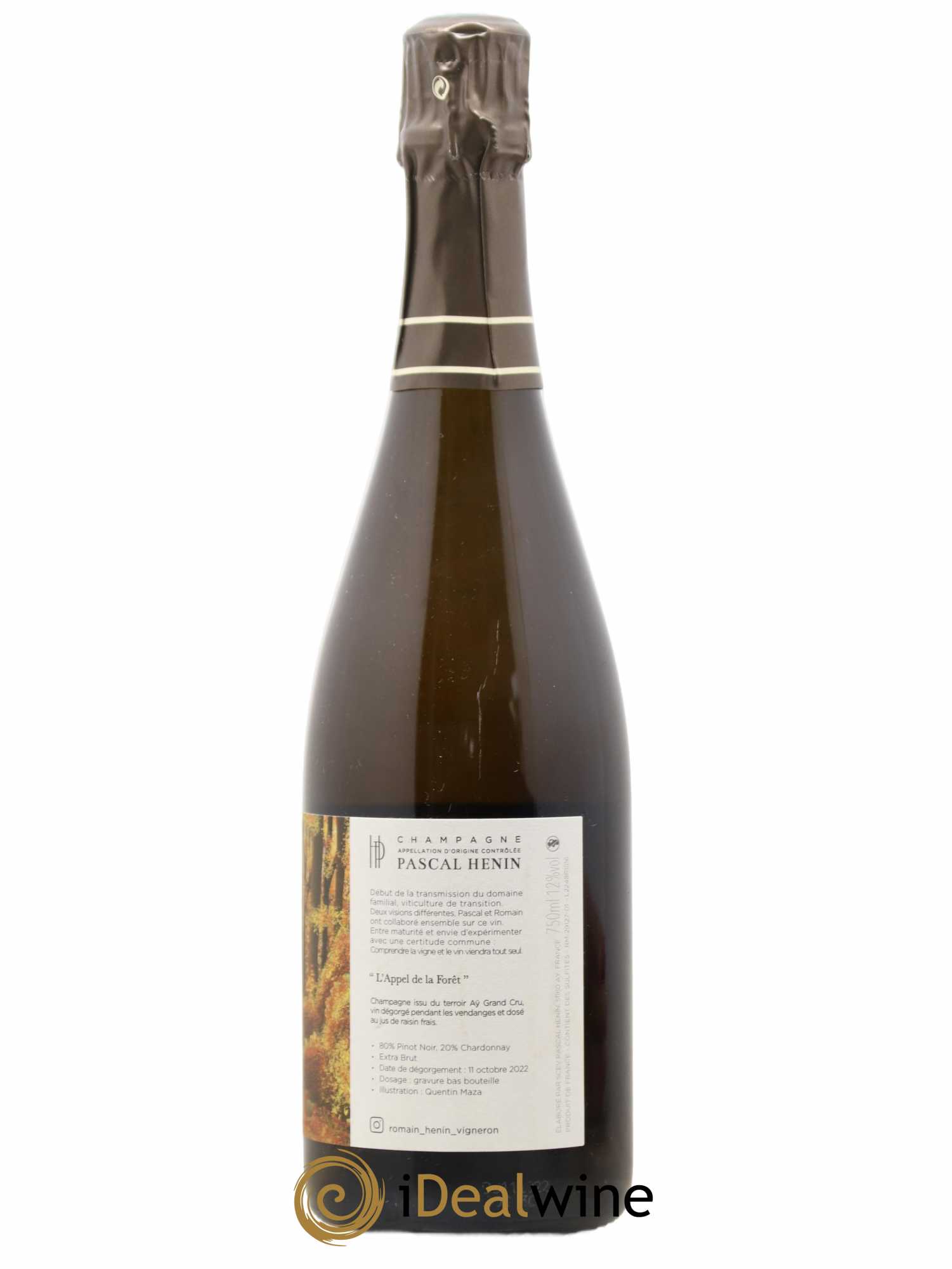 L'Appel de la Fôret Romain Henin - Lot of 1 bottle - 1