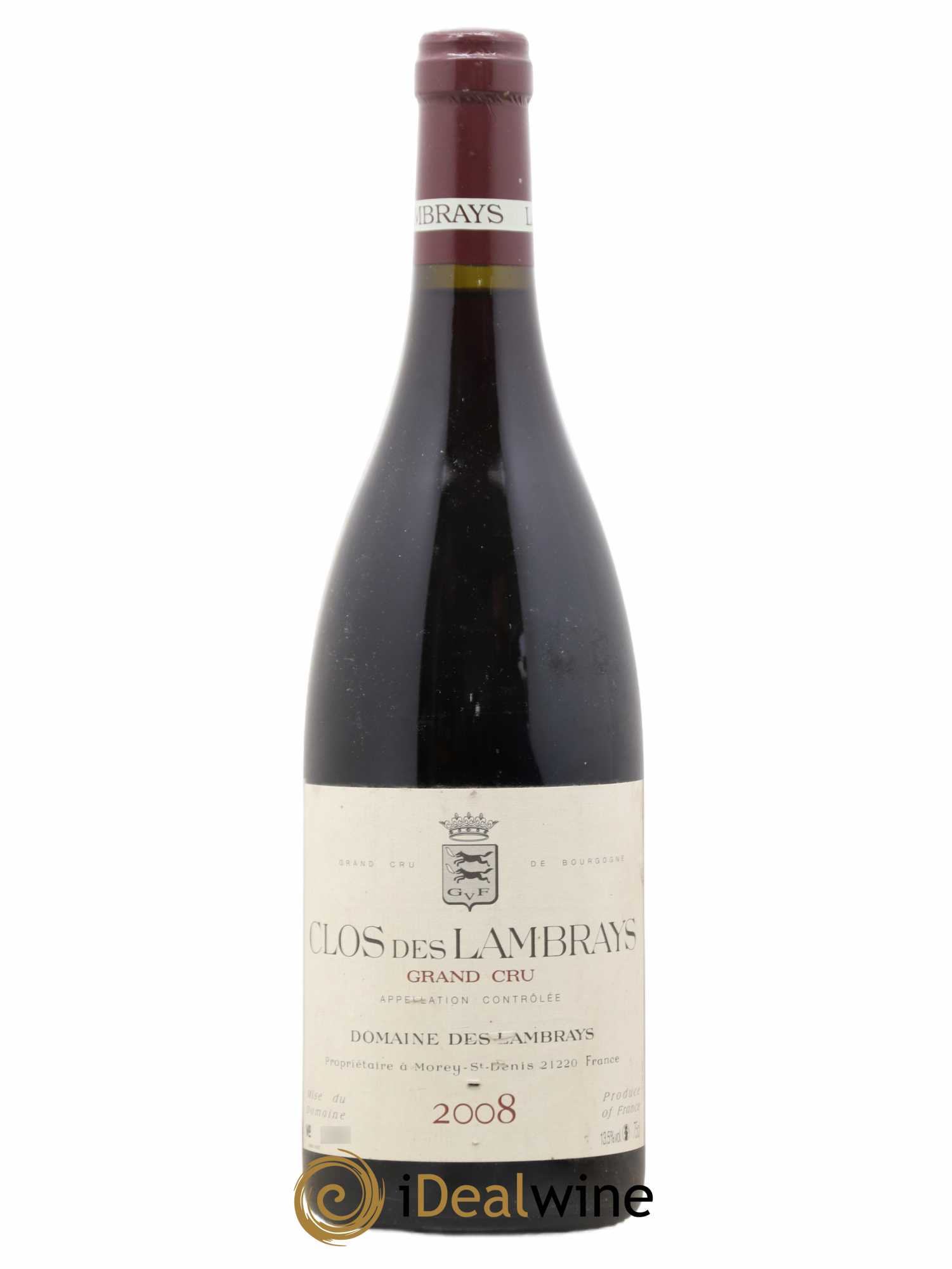 Clos des Lambrays Grand Cru Domaine des Lambrays 2008 - Lot de 1 bouteille - 0