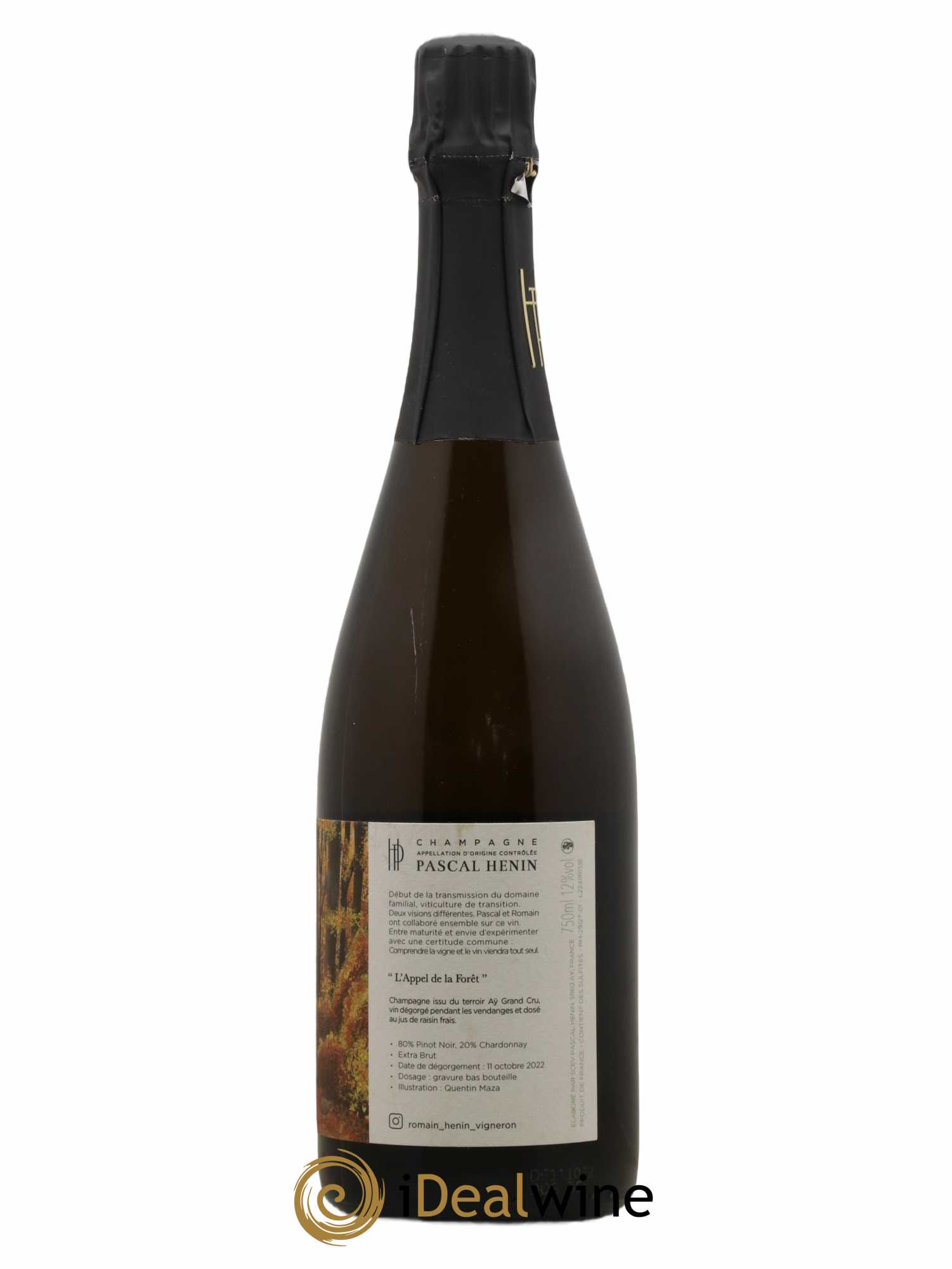 L'Appel de la Fôret Romain Henin - Lot de 1 bouteille - 1