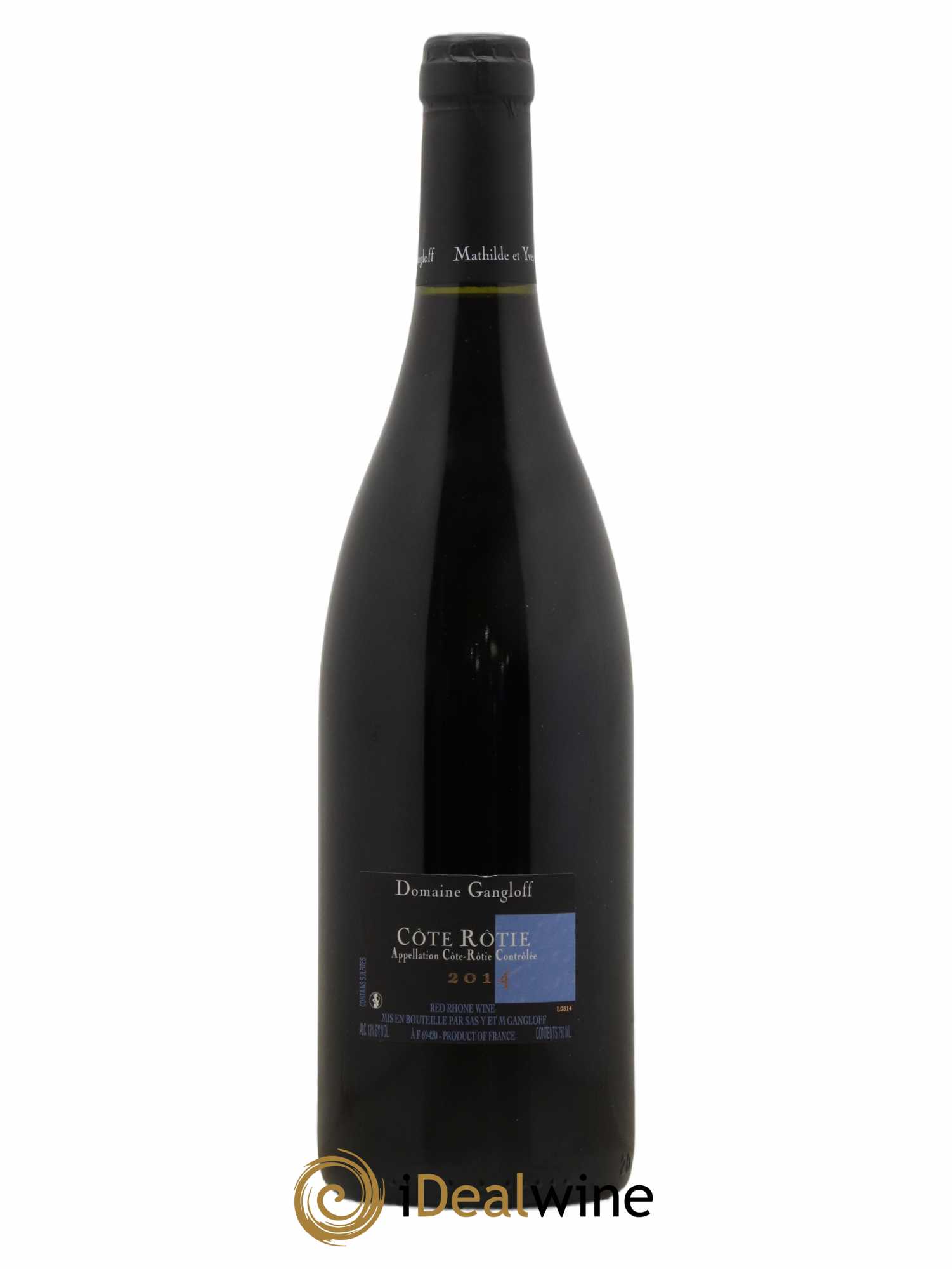 Côte-Rôtie La Barbarine Gangloff (Domaine) 2014 - Lot de 1 bouteille - 1