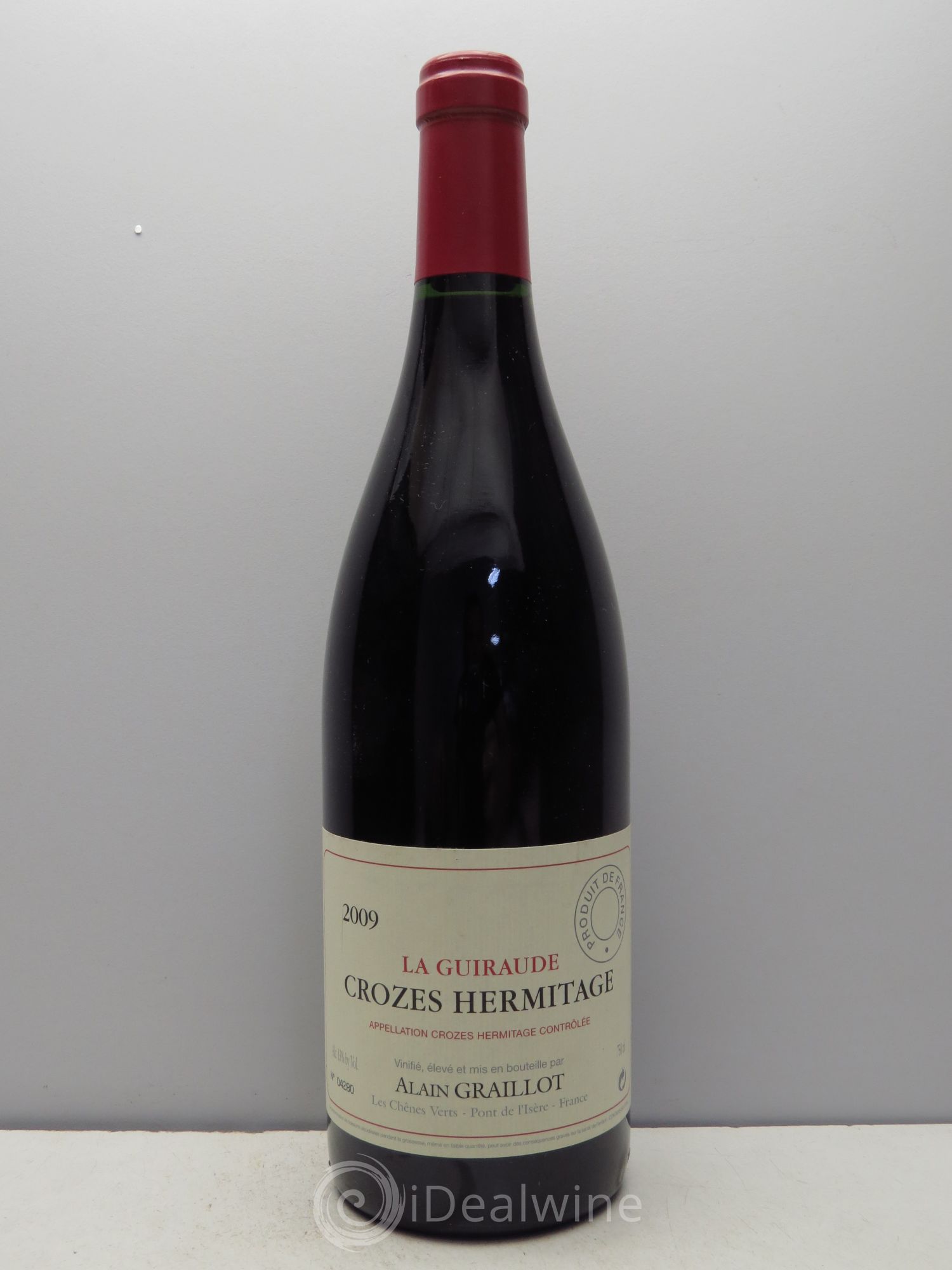 Crozes-Hermitage La Guiraude Domaine Graillot 2009 - Lot de 1 bouteille - 0