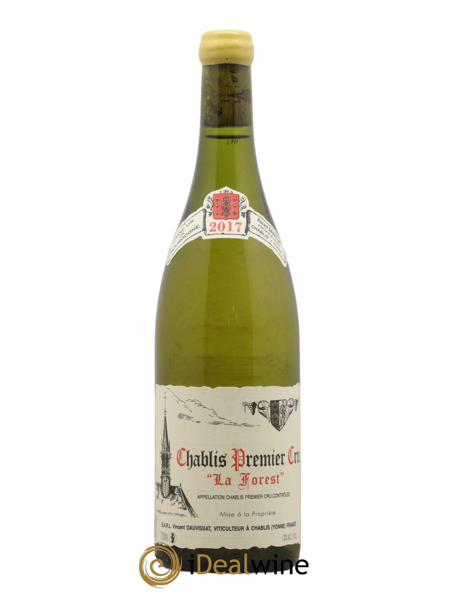 Chablis 1er Cru La Forest Vincent Dauvissat (Domaine) 2017 - Lot de 1 bouteille - 0