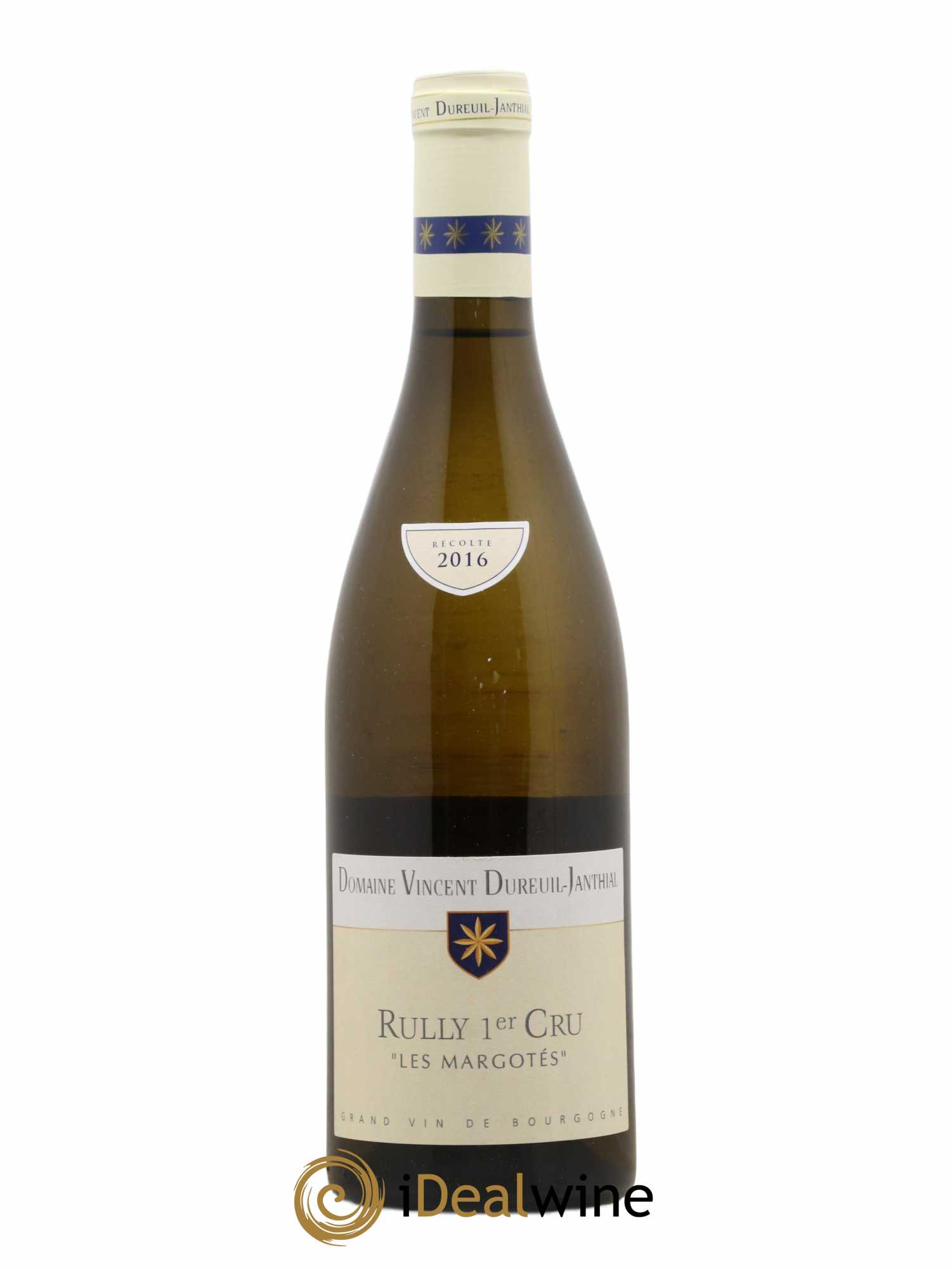 Rully 1er Cru Les Margotés Vincent Dureuil-Janthial 2016 - Lot de 1 bouteille - 0