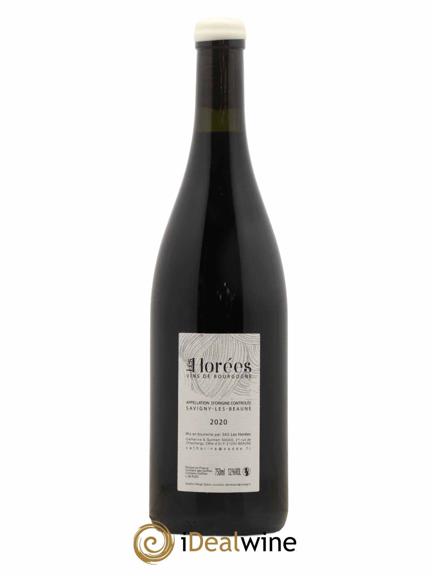 Savigny-lès-Beaune Les Vermots Domaine Horees 2020 - Lot de 1 bouteille - 1