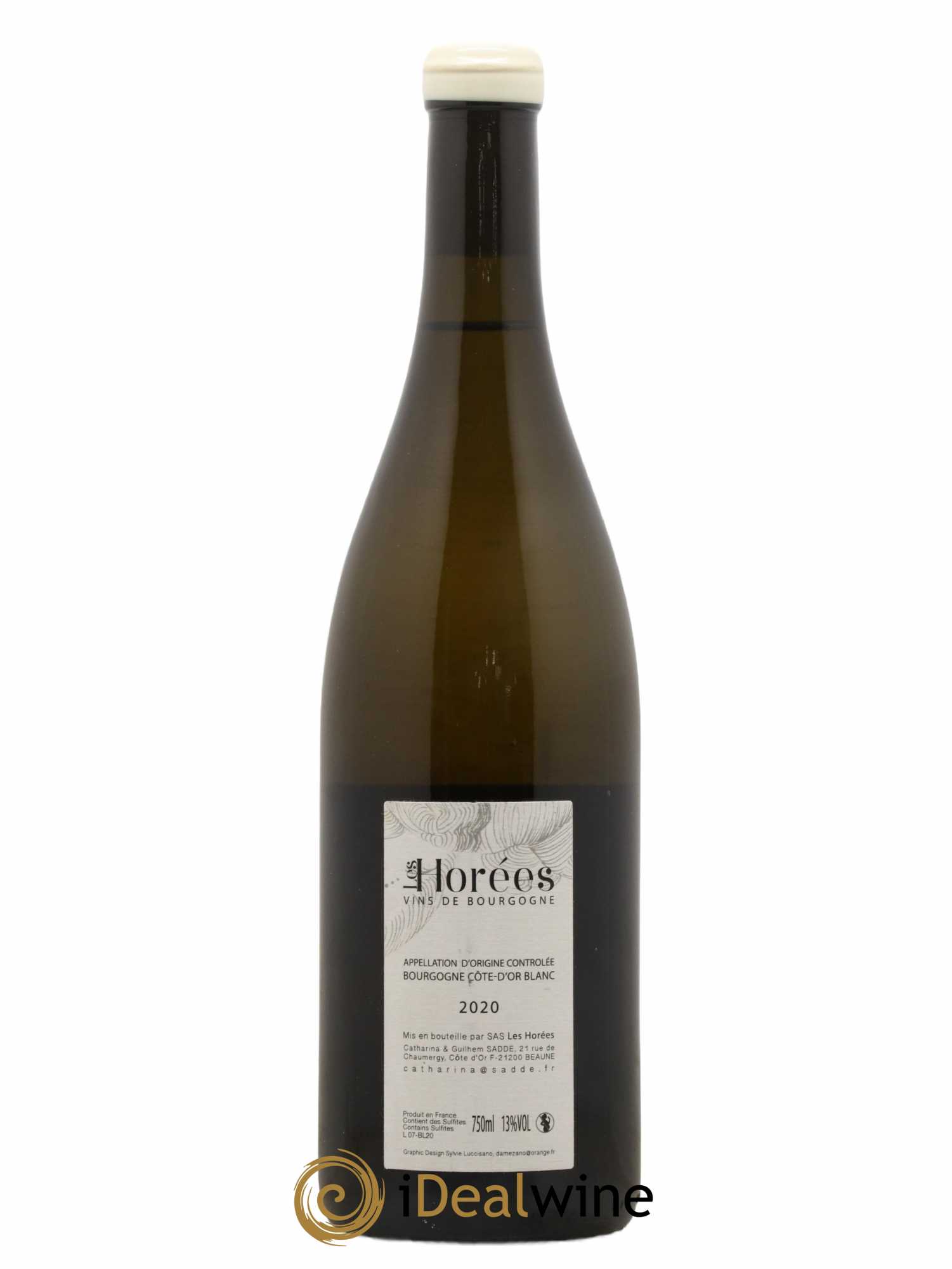 Bourgogne  Aganippe Les Horées 2020 - Lot de 1 bouteille - 1