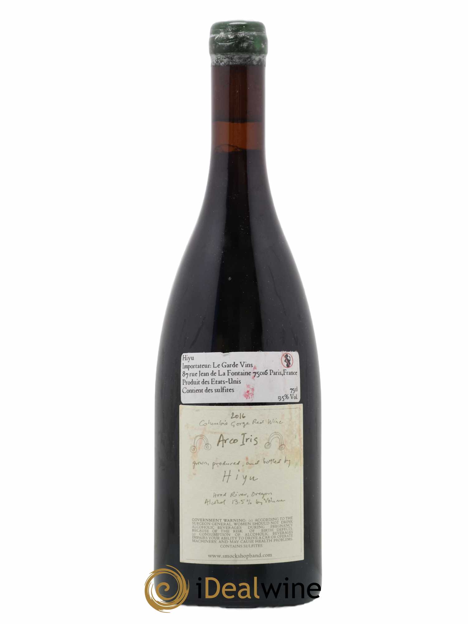 USA Oregon Arco Iris Smockshop Band Hiyu Farm (sans prix de réserve) 2016 - Posten von 1 Flasche - 1