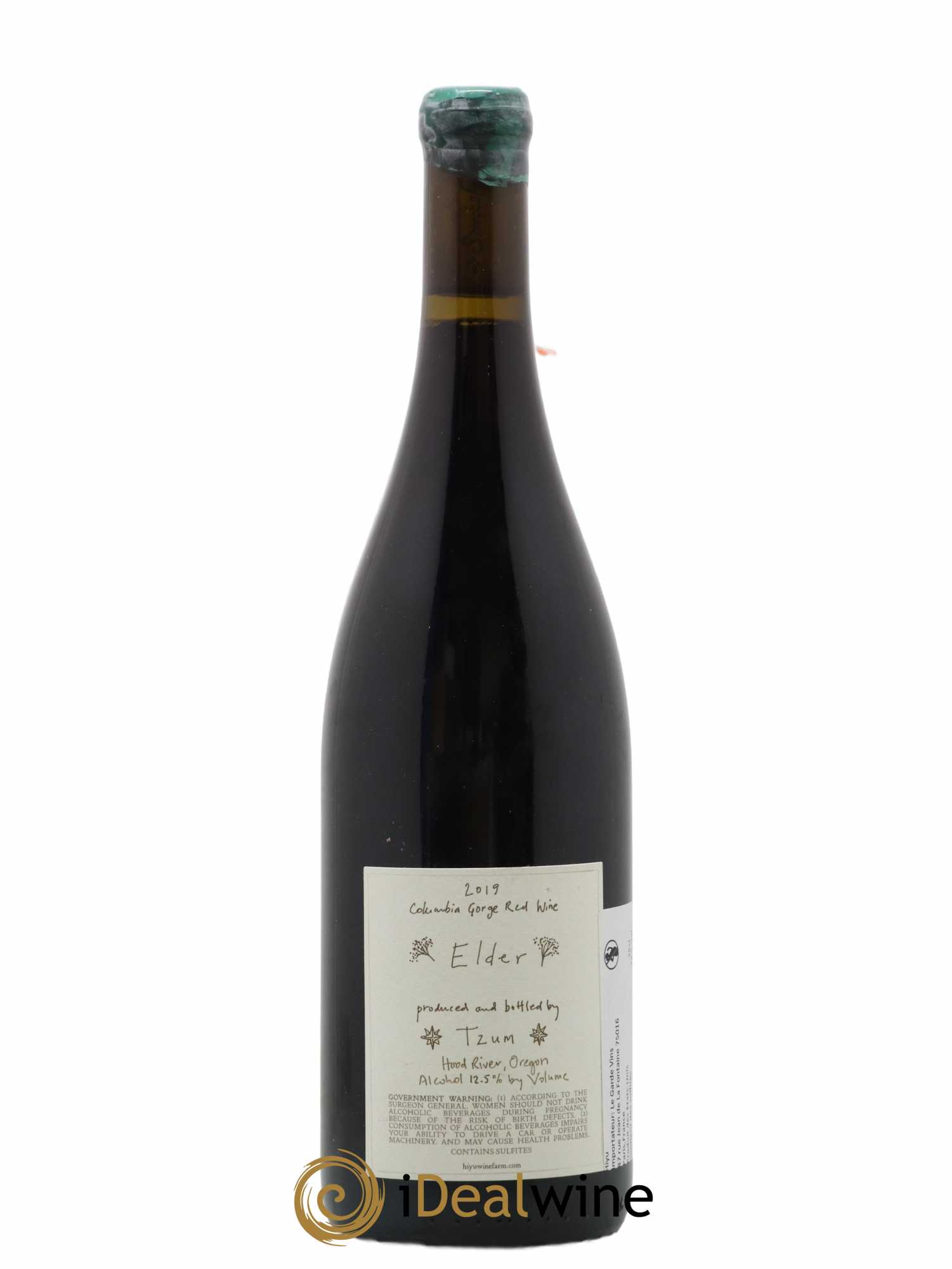 USA Oregon Elder Tzum Smockshop Band Hiyu Farm (sans prix de réserve) 2019 - Lot de 1 bouteille - 1